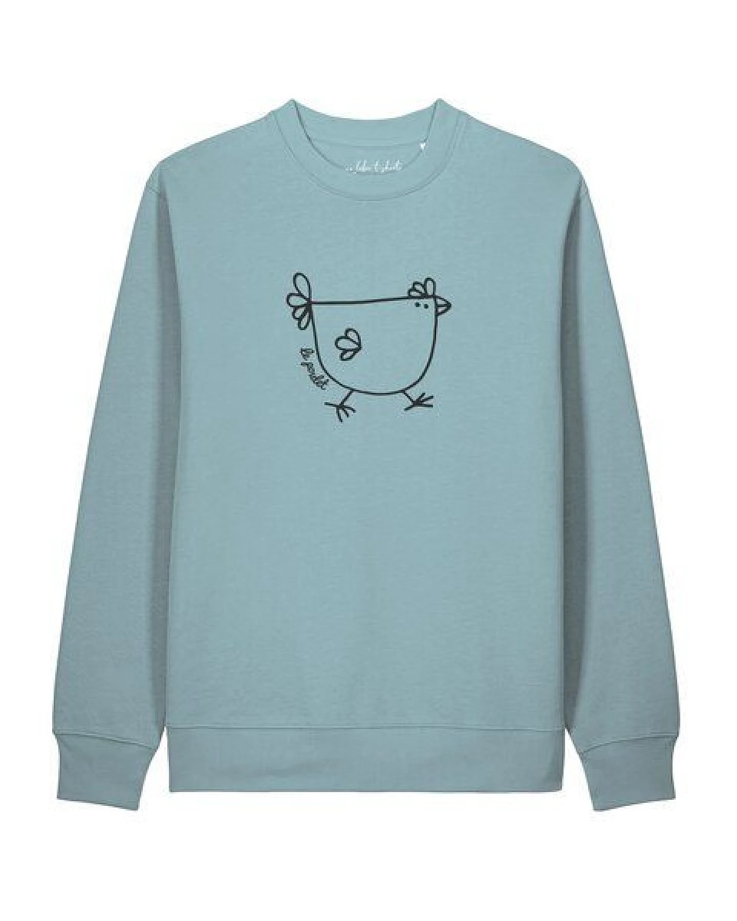 watapparel Sweatshirt Unisex Le poulet - das Huhn – Ansicht 2