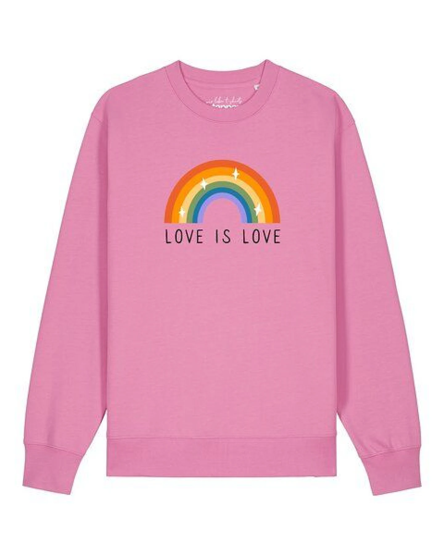 watapparel Sweatshirt Unisex Love is Love – Ansicht 2