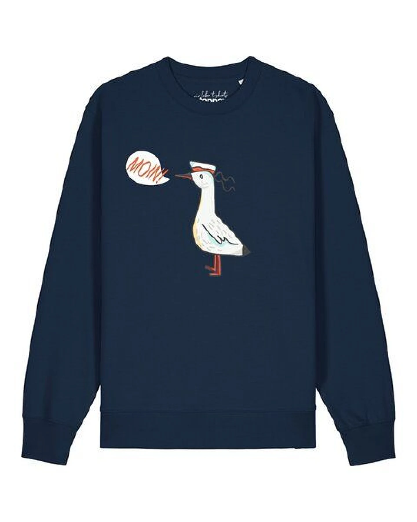 watapparel Sweatshirt Unisex Moin Seagull – Ansicht 2