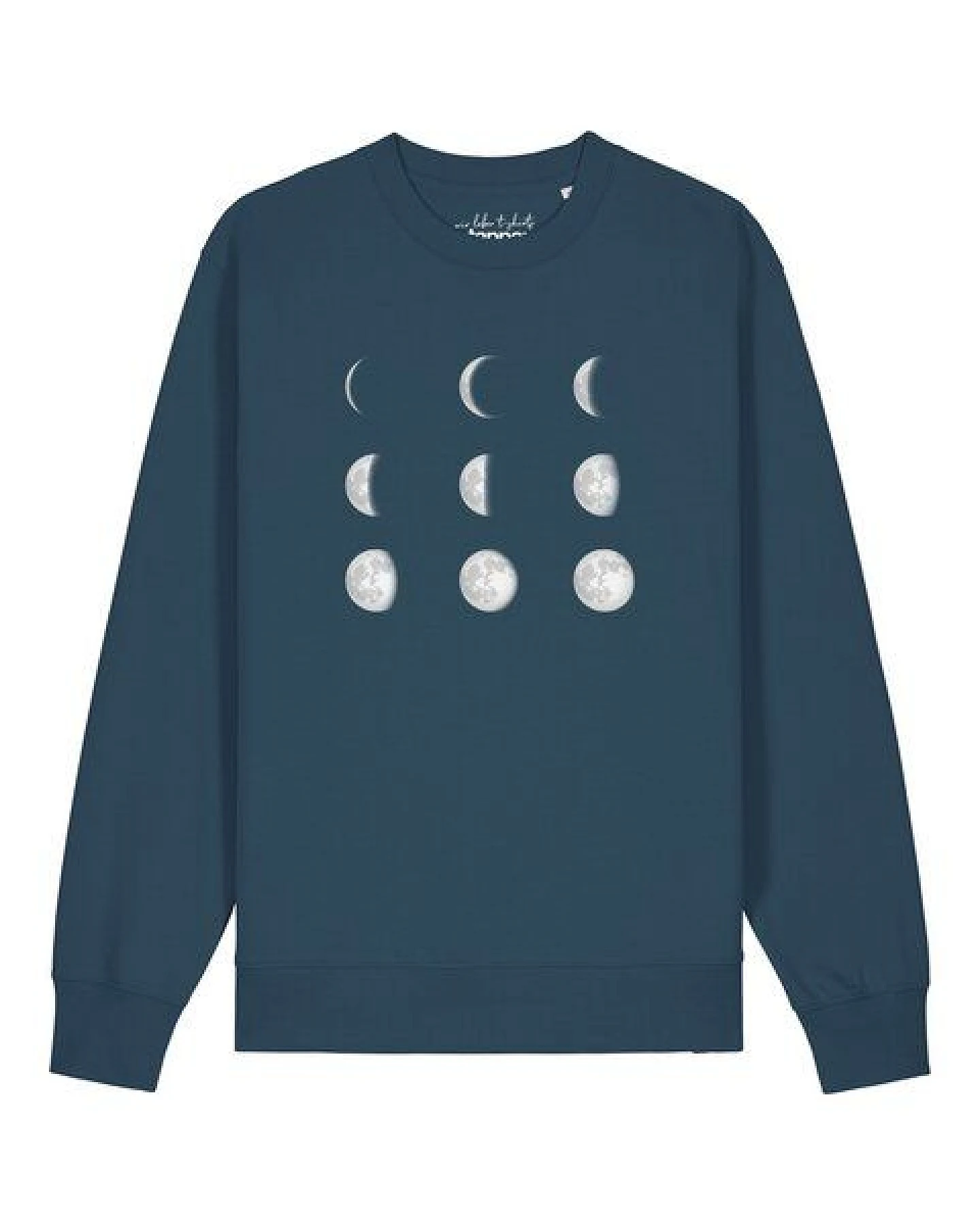 watapparel Sweatshirt Unisex Moonphases – Ansicht 2