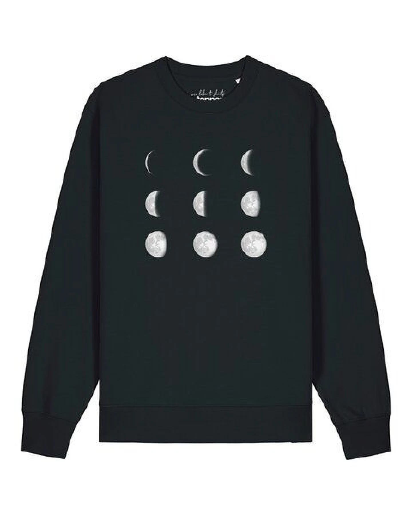 watapparel Sweatshirt Unisex Moonphases – Ansicht 2