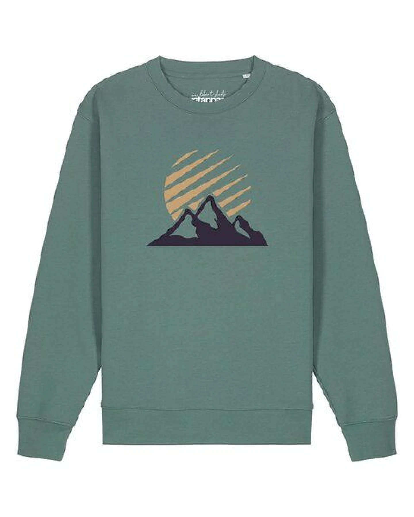 watapparel Sweatshirt Unisex Mountain and Sun – Ansicht 2