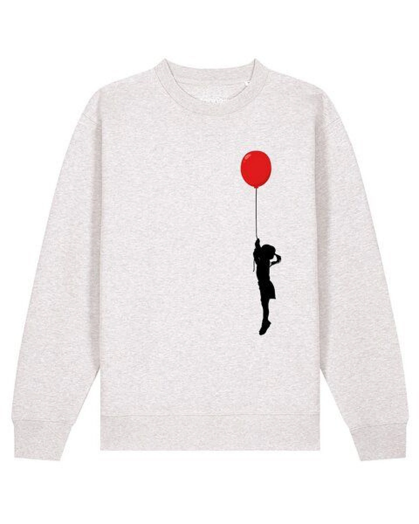 watapparel Sweatshirt Unisex Mädchen mit Luftballon – Ansicht 2