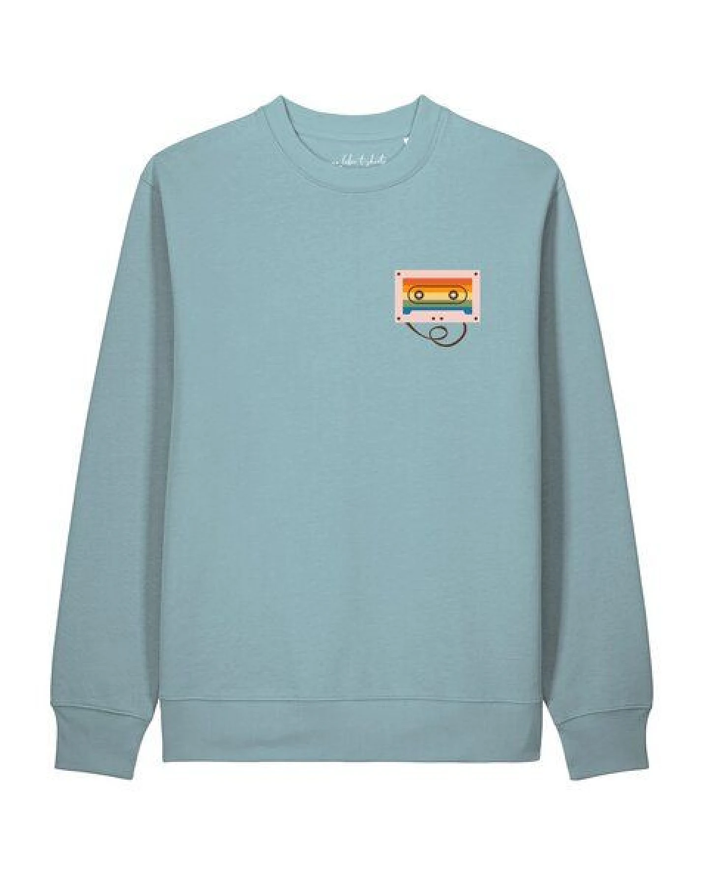 watapparel Sweatshirt Unisex Rainbow Cassette – Ansicht 2