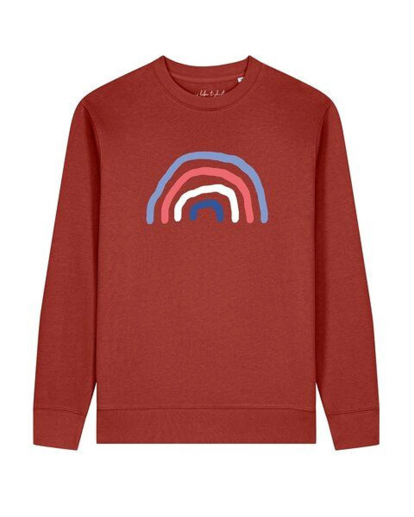 watapparel Sweatshirt Unisex Regenbogen – Ansicht 2