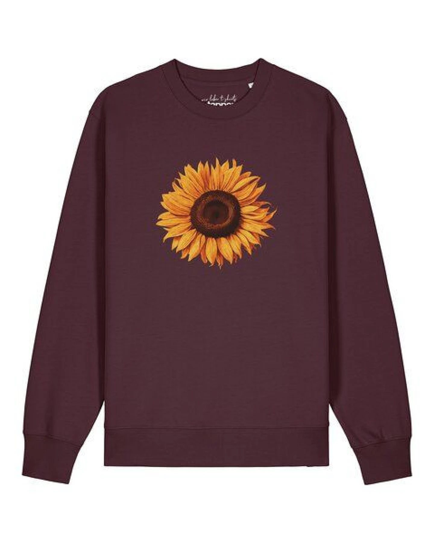 watapparel Sweatshirt Unisex Sonnenblume – Ansicht 2