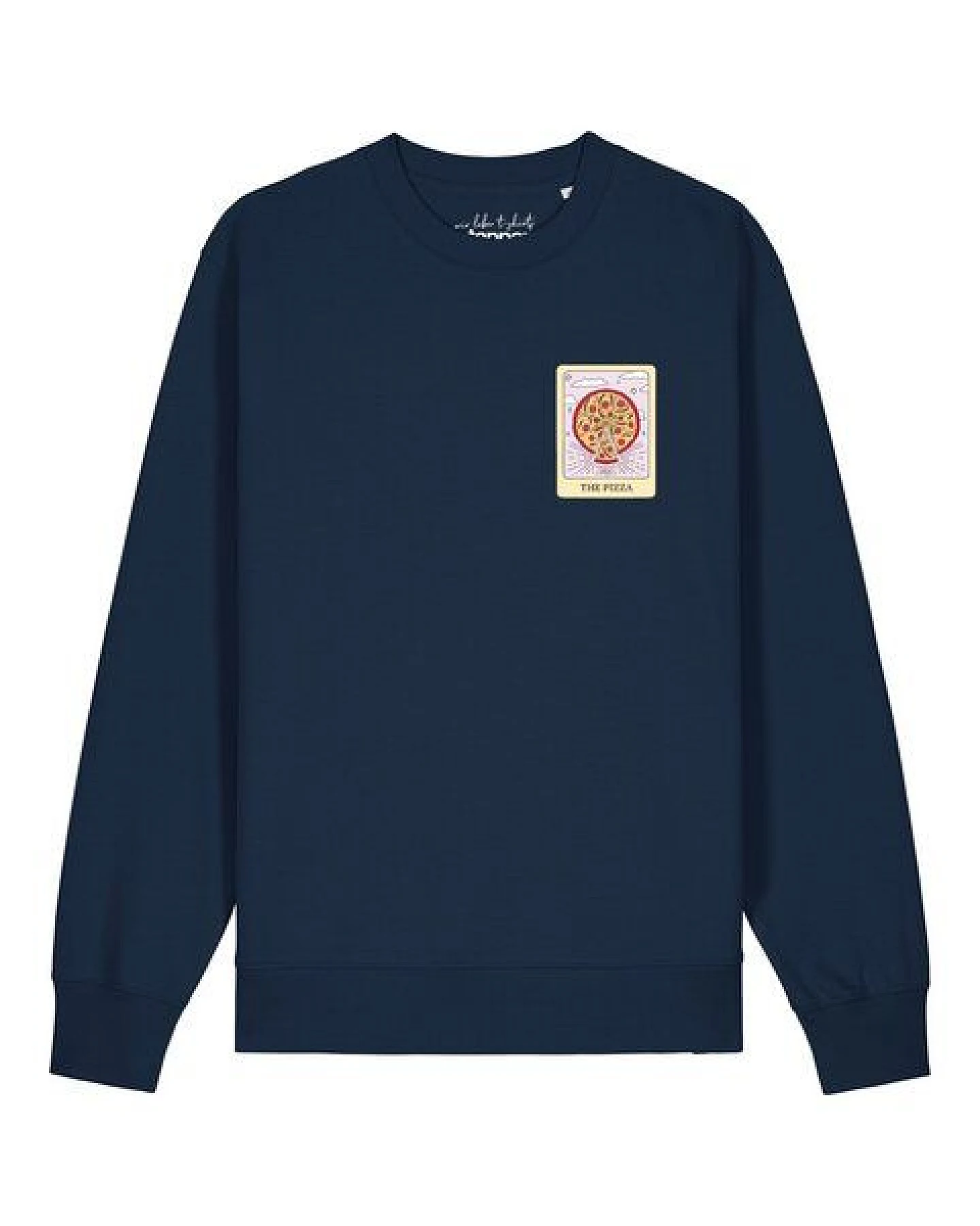 watapparel Sweatshirt Unisex Tarot The Pizza – Ansicht 2