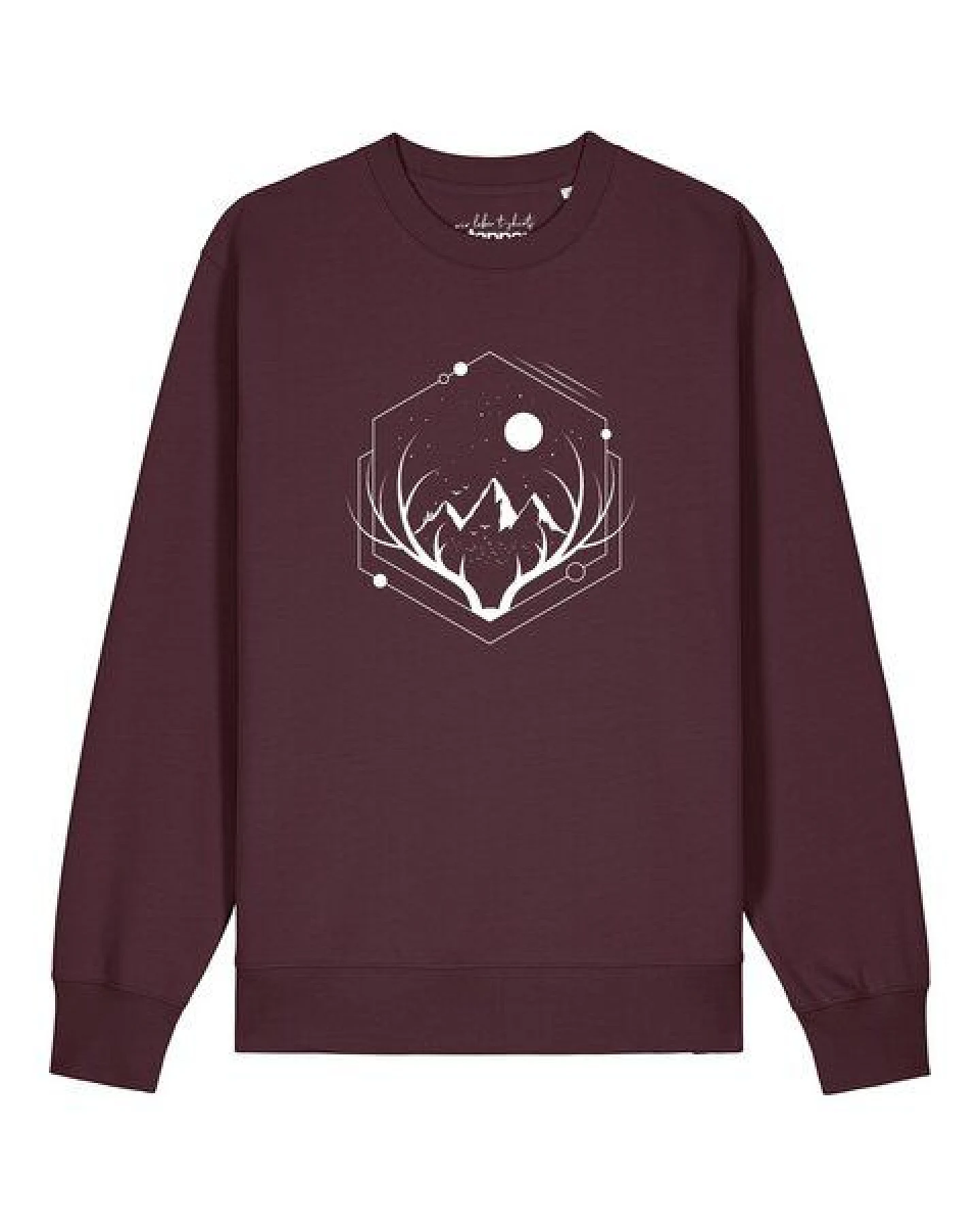 watapparel Sweatshirt Unisex Wanderlust at night – Ansicht 2