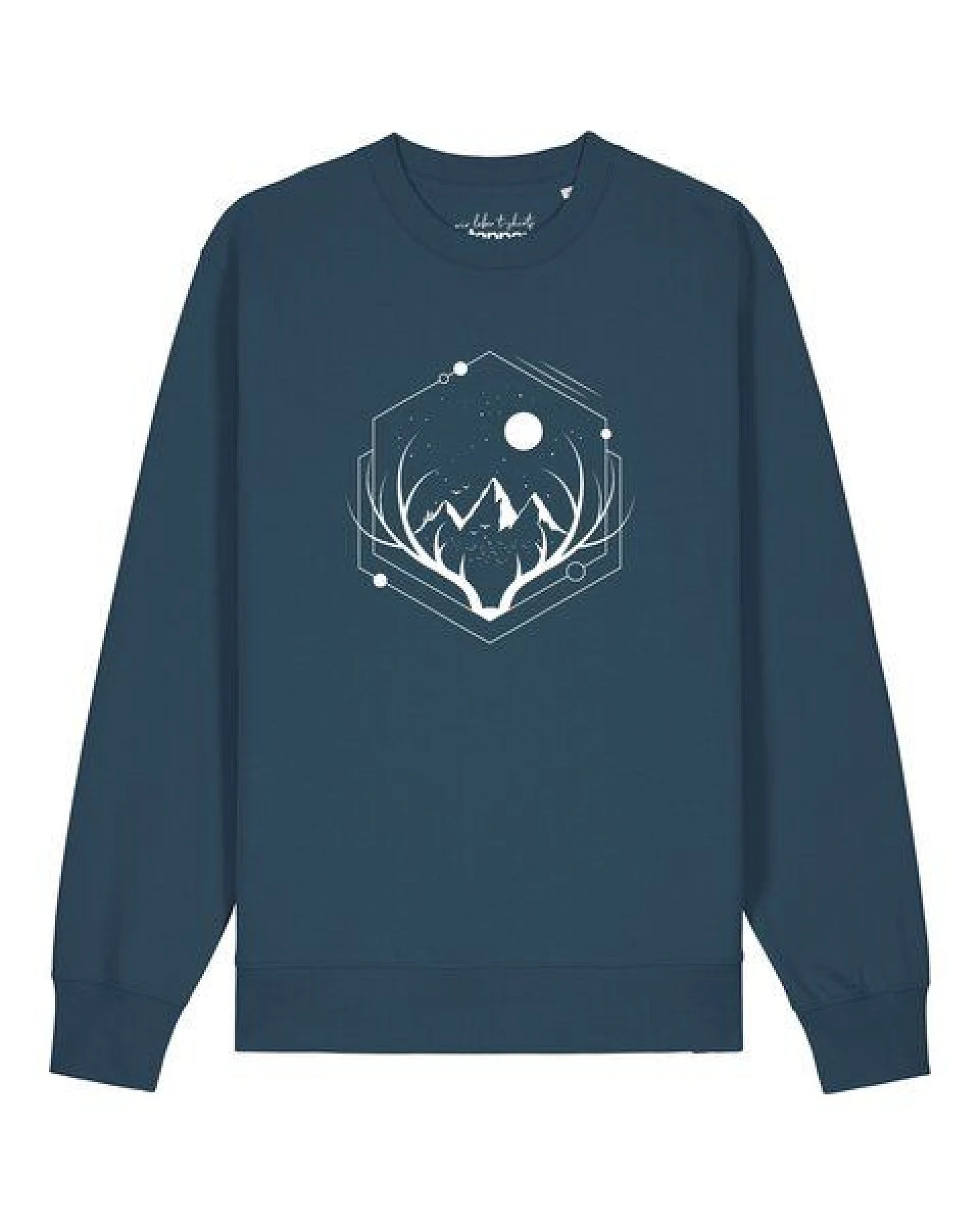 watapparel Sweatshirt Unisex Wanderlust at night – Ansicht 2
