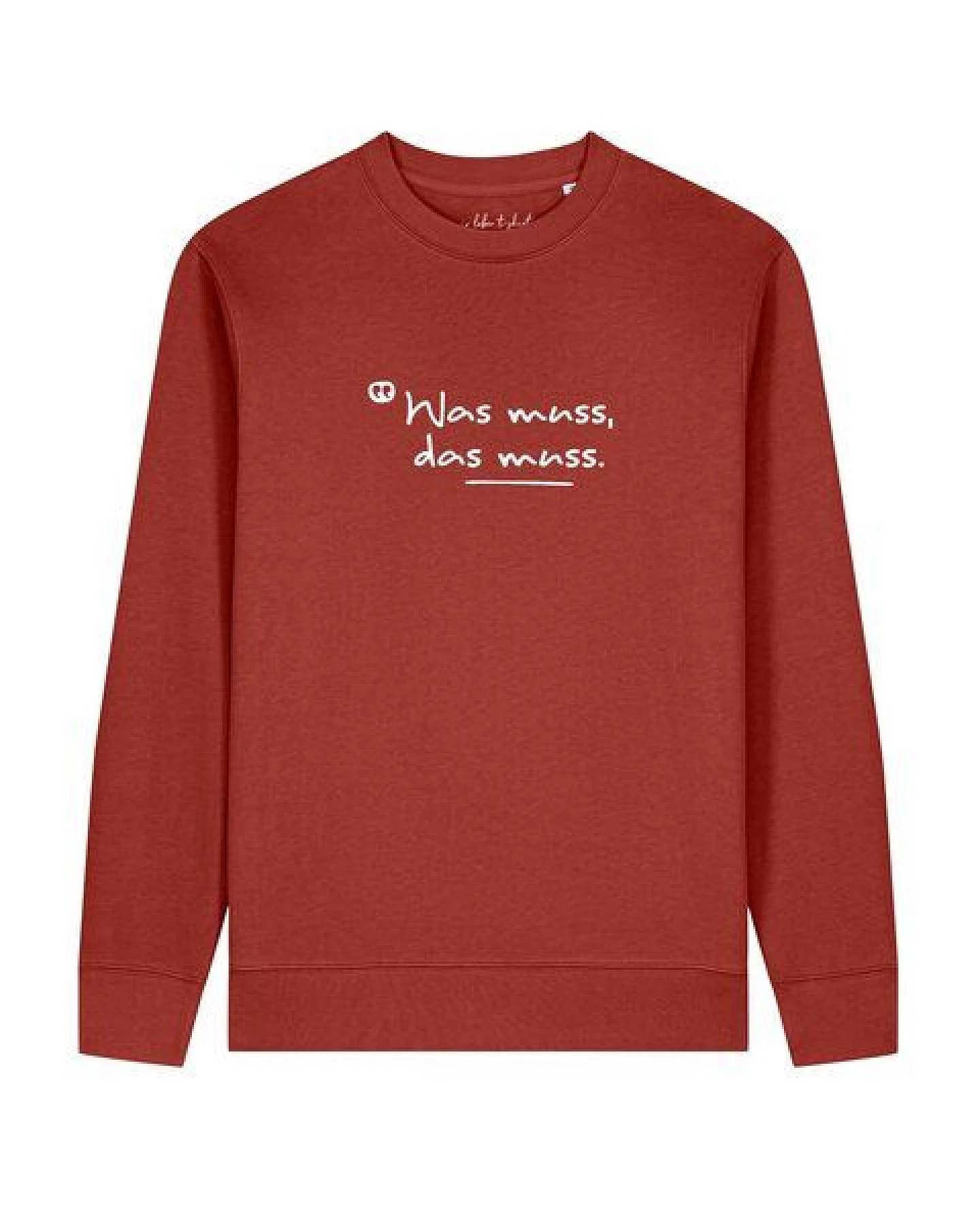 watapparel Sweatshirt Unisex Was muss das muss – Ansicht 2