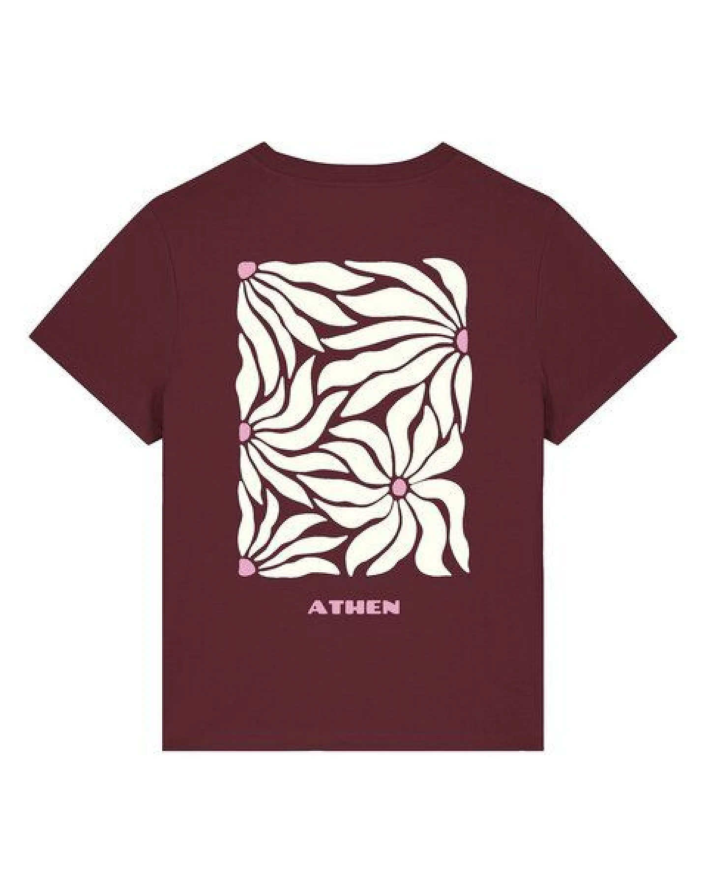 watapparel T-Shirt Frauen Athen Flora – Ansicht 4