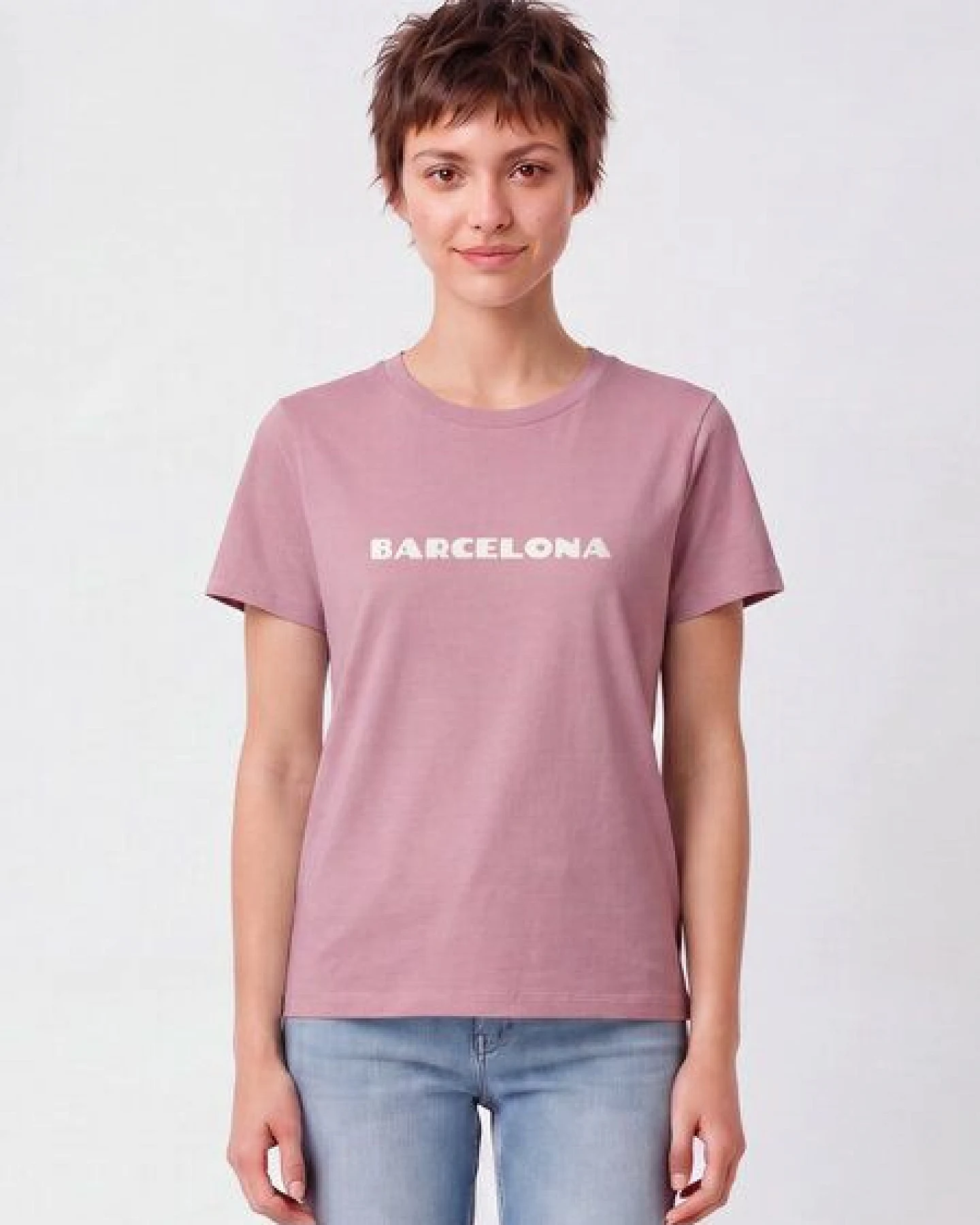 watapparel T-Shirt Frauen Barcelona Flora – Ansicht 2