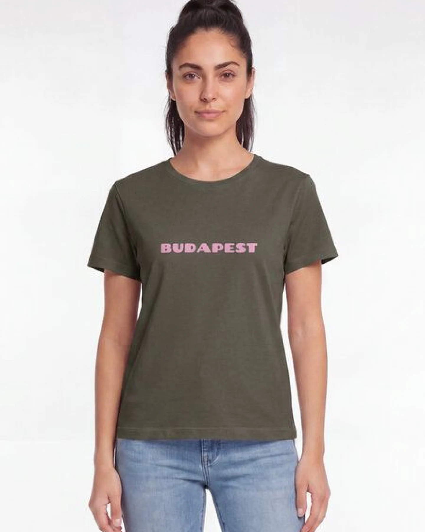 watapparel T-Shirt Frauen Budapest Flora – Ansicht 2