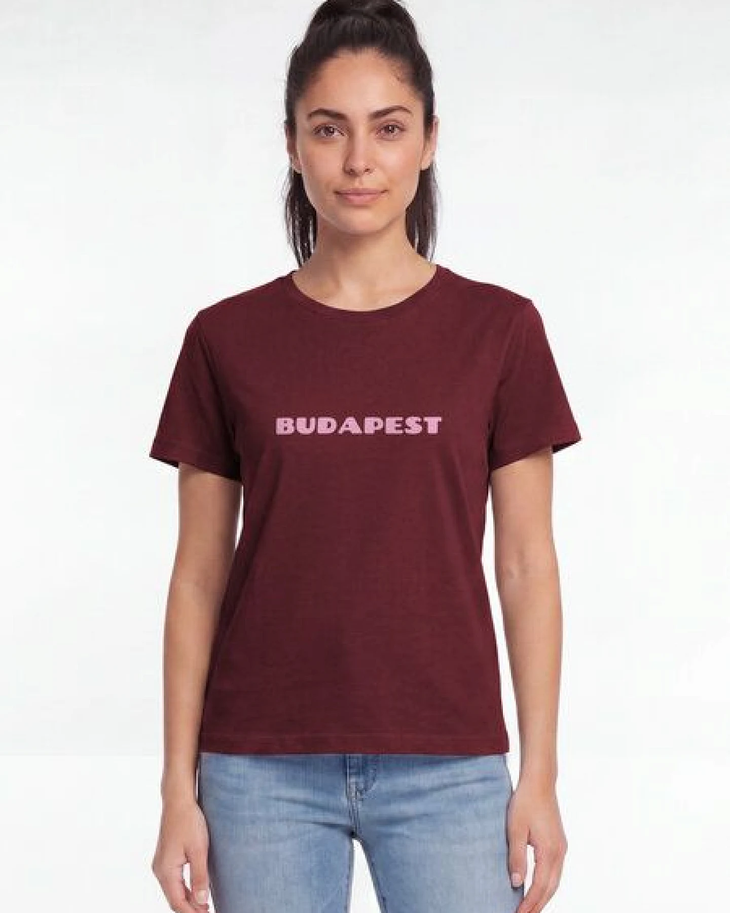 watapparel T-Shirt Frauen Budapest Flora – Ansicht 2