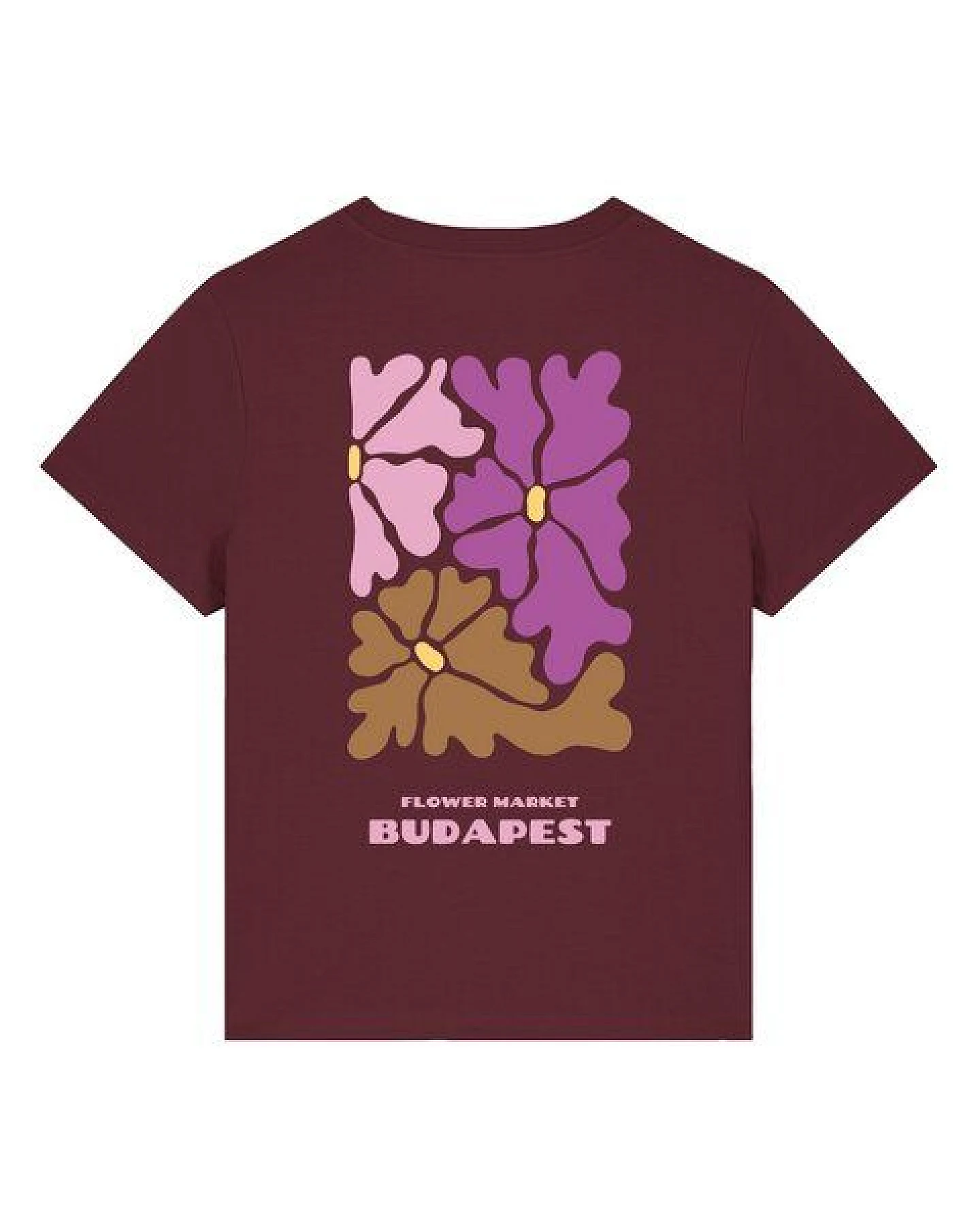 watapparel T-Shirt Frauen Budapest Flora – Ansicht 4