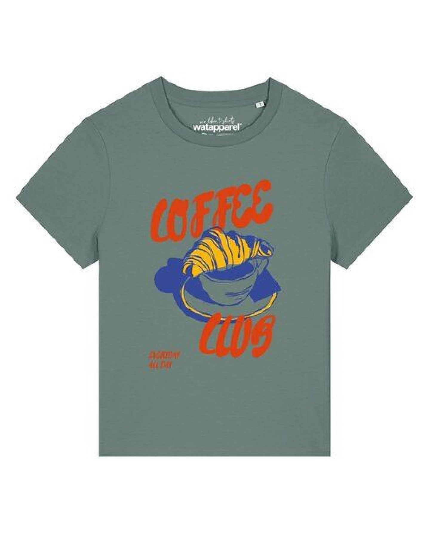 watapparel T-Shirt Frauen Coffee club – Ansicht 2