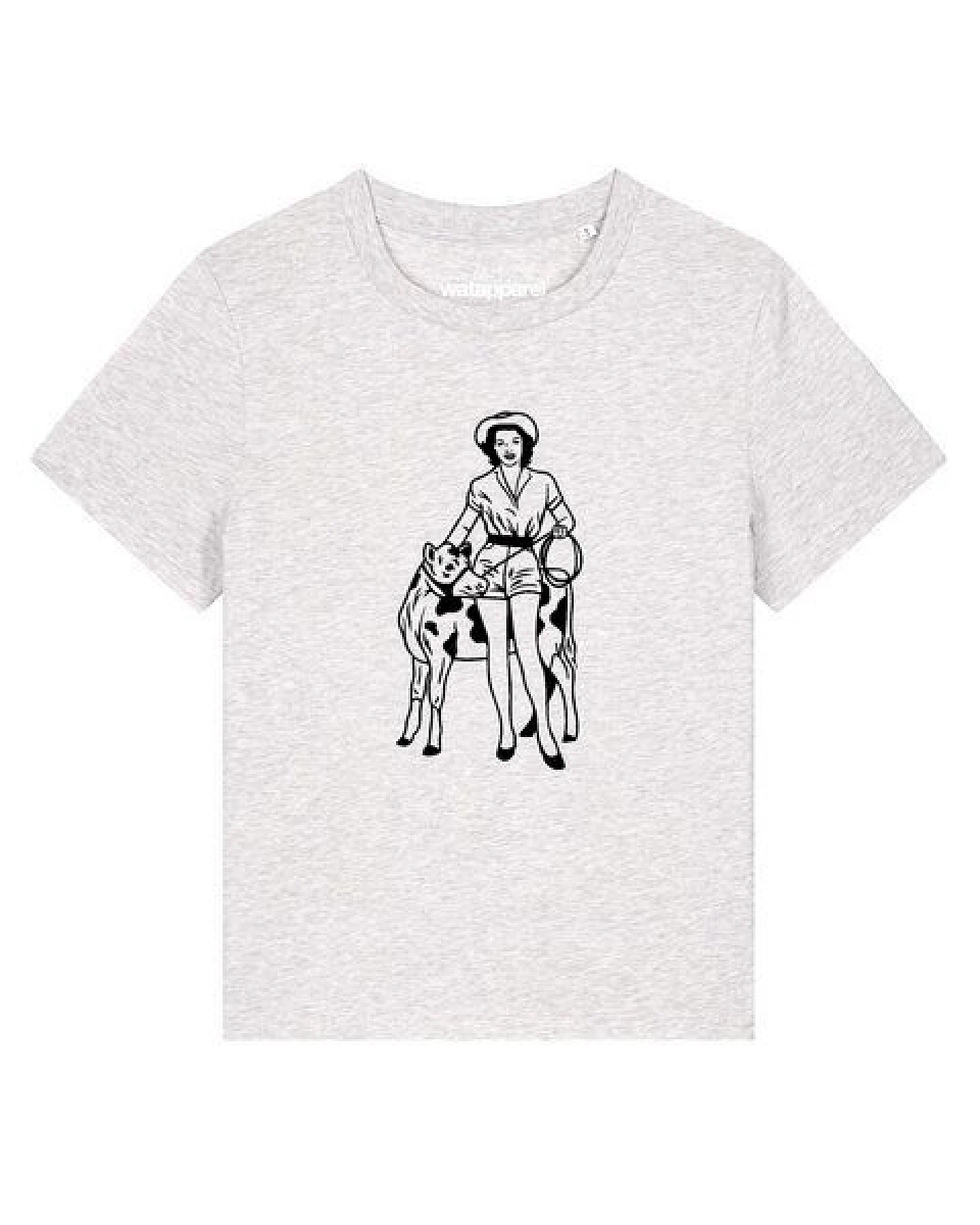 watapparel T-Shirt Frauen Cowgirl – Ansicht 2
