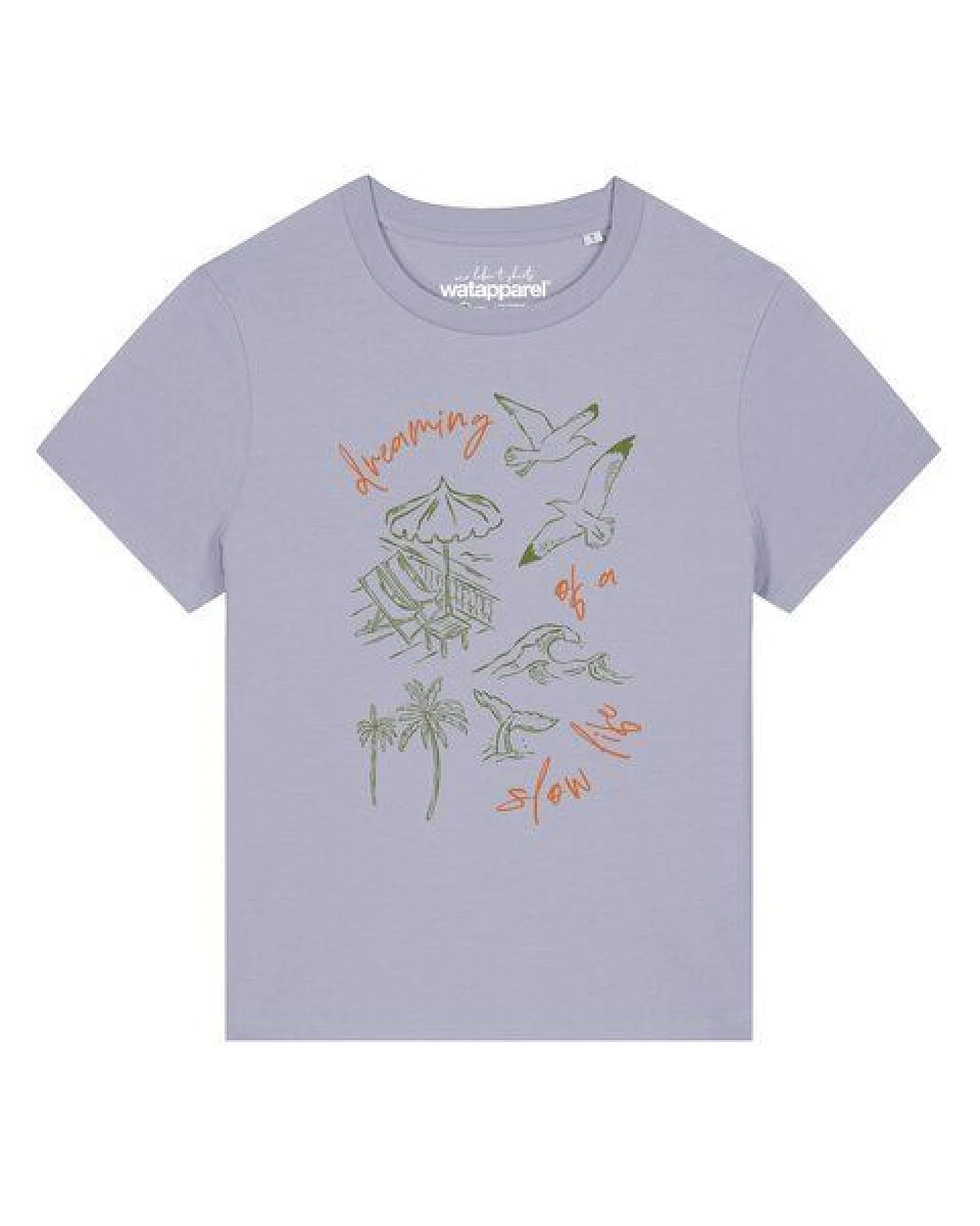watapparel T-Shirt Frauen Dreaming of a slow life – Ansicht 2
