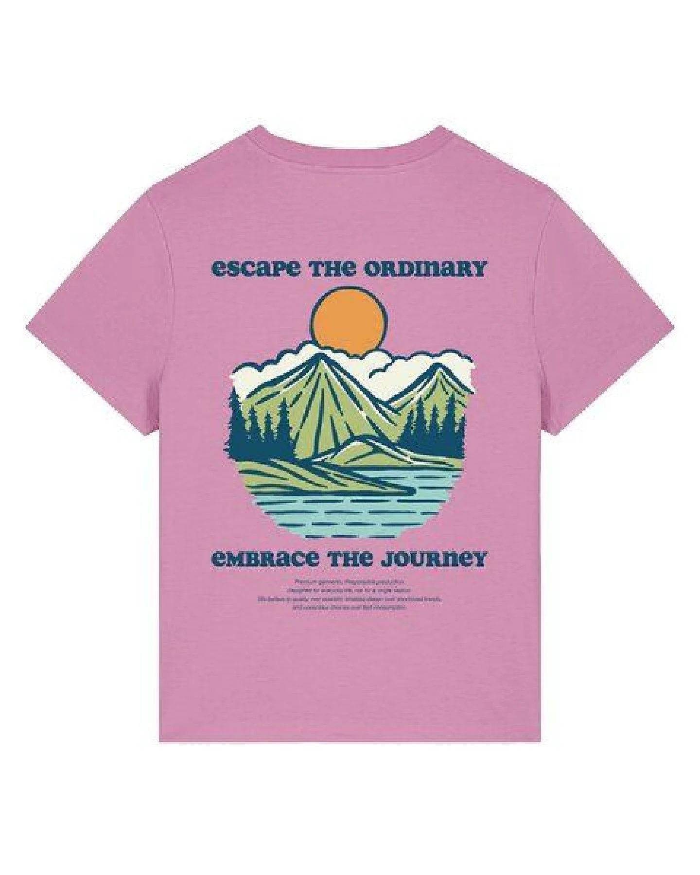 watapparel T-Shirt Frauen Escape the ordinary – Ansicht 4