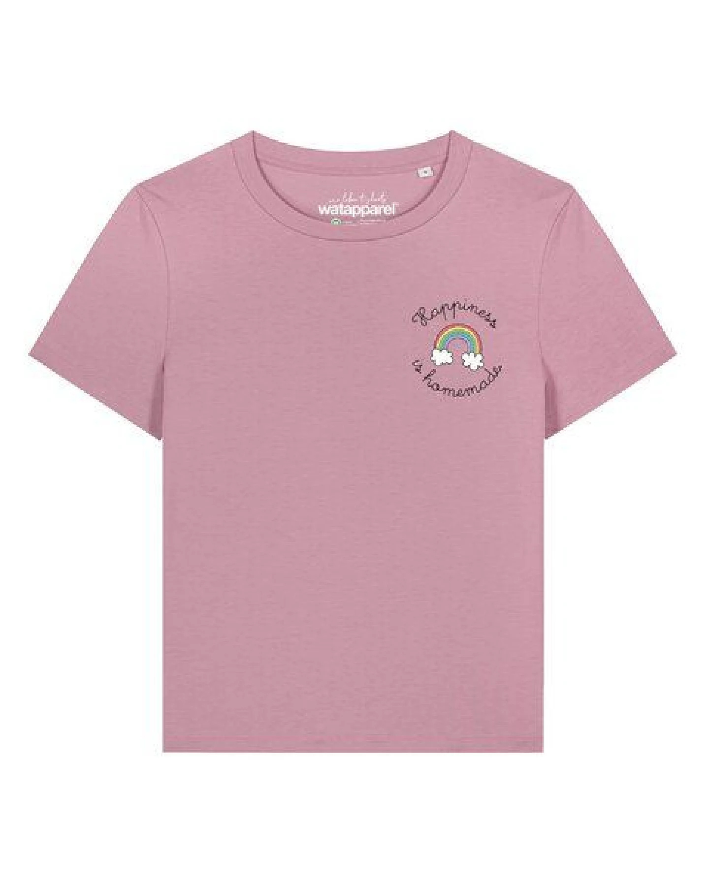 watapparel T-Shirt Frauen Happiness is homemade – Ansicht 2