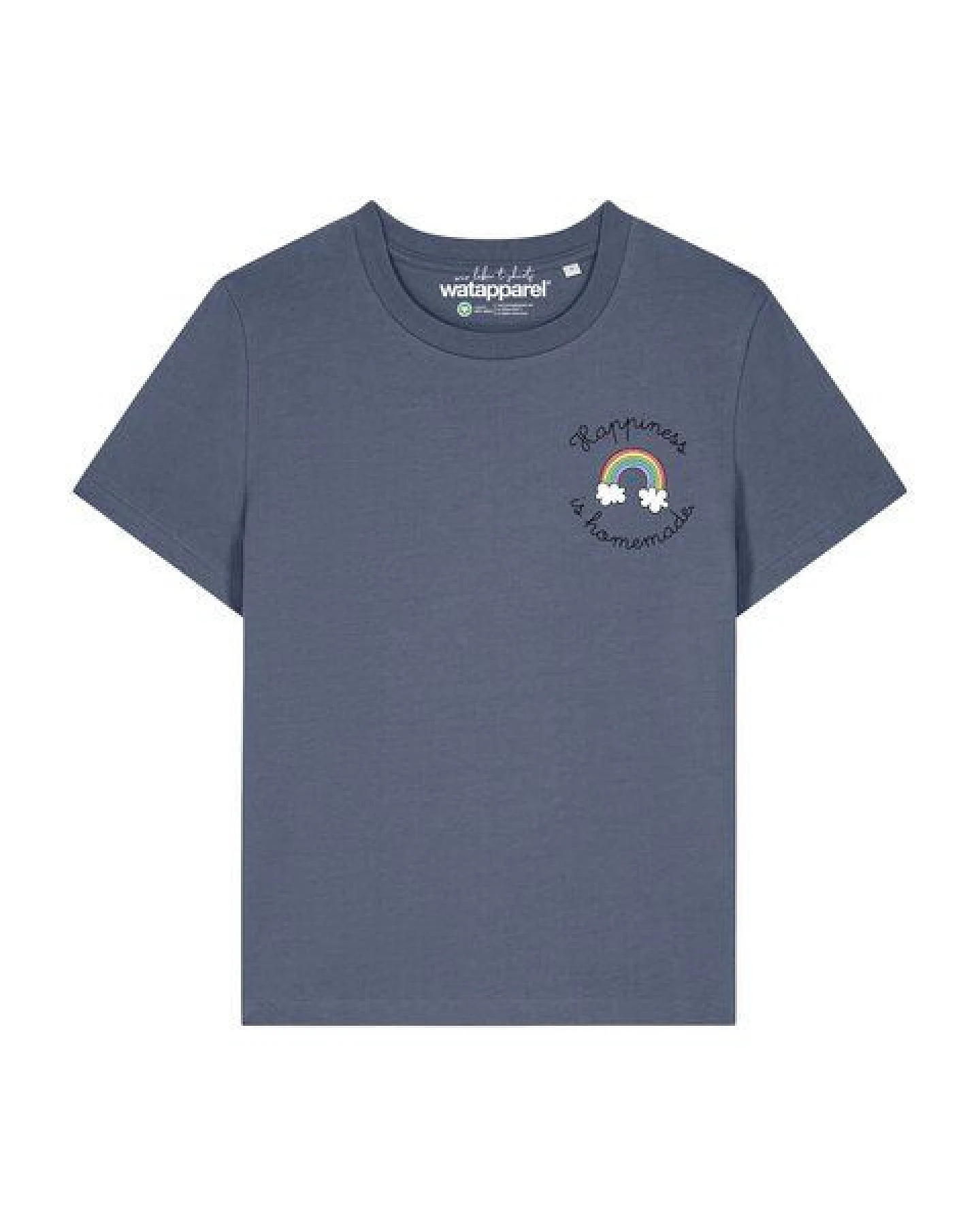 watapparel T-Shirt Frauen Happiness is homemade – Ansicht 2