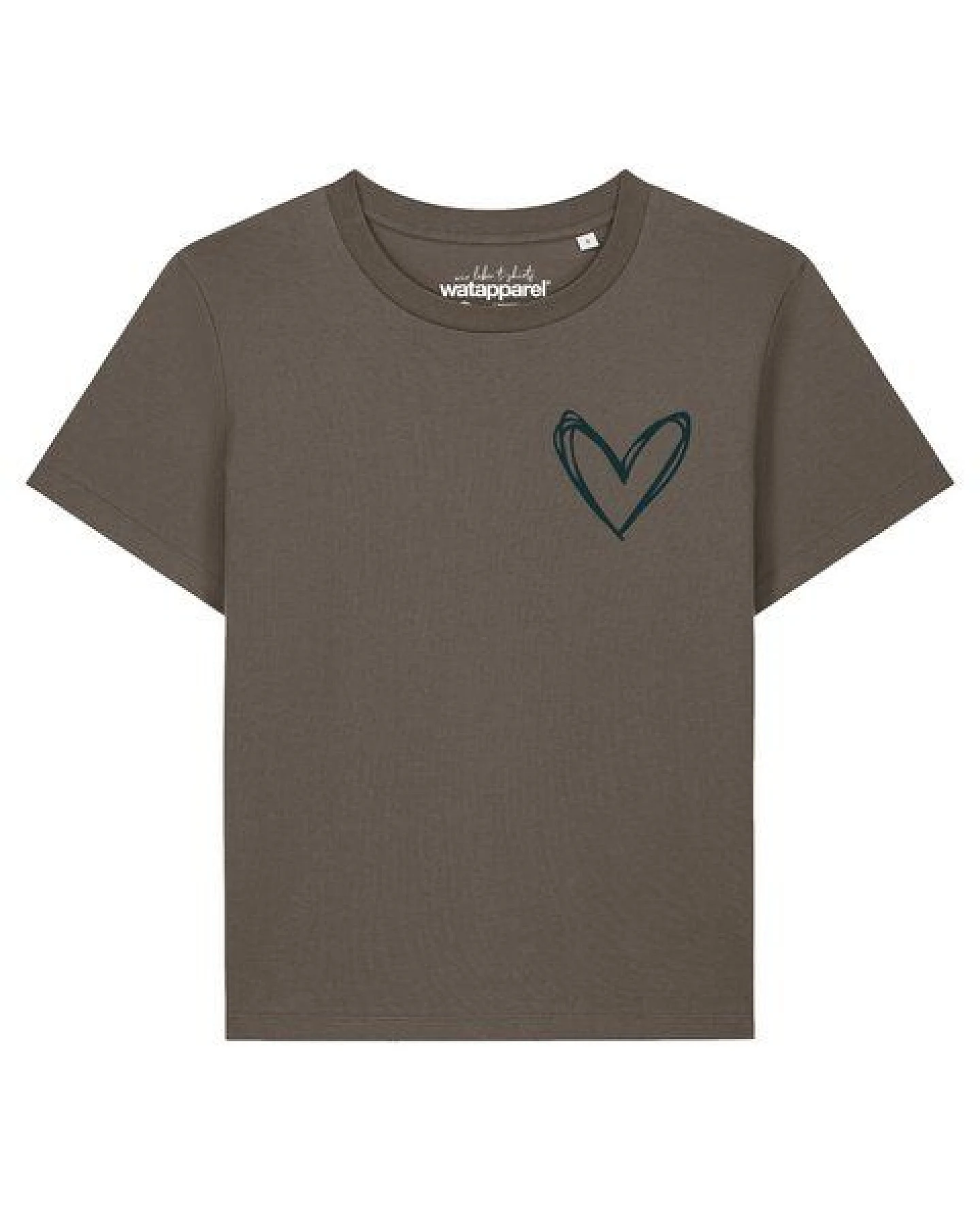 watapparel T-Shirt Frauen Herzi – Ansicht 2