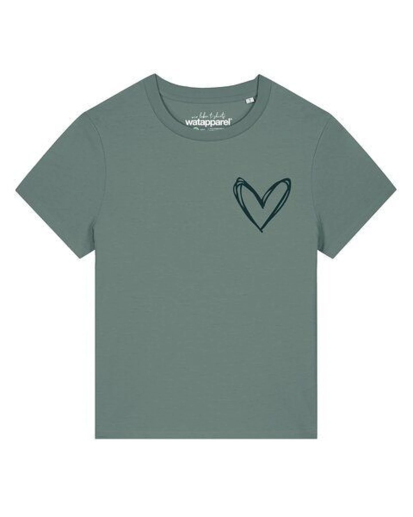 watapparel T-Shirt Frauen Herzi – Ansicht 2