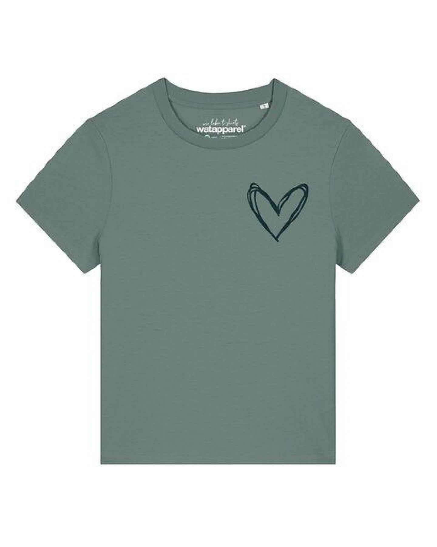 watapparel T-Shirt Frauen Herzi – Ansicht 2