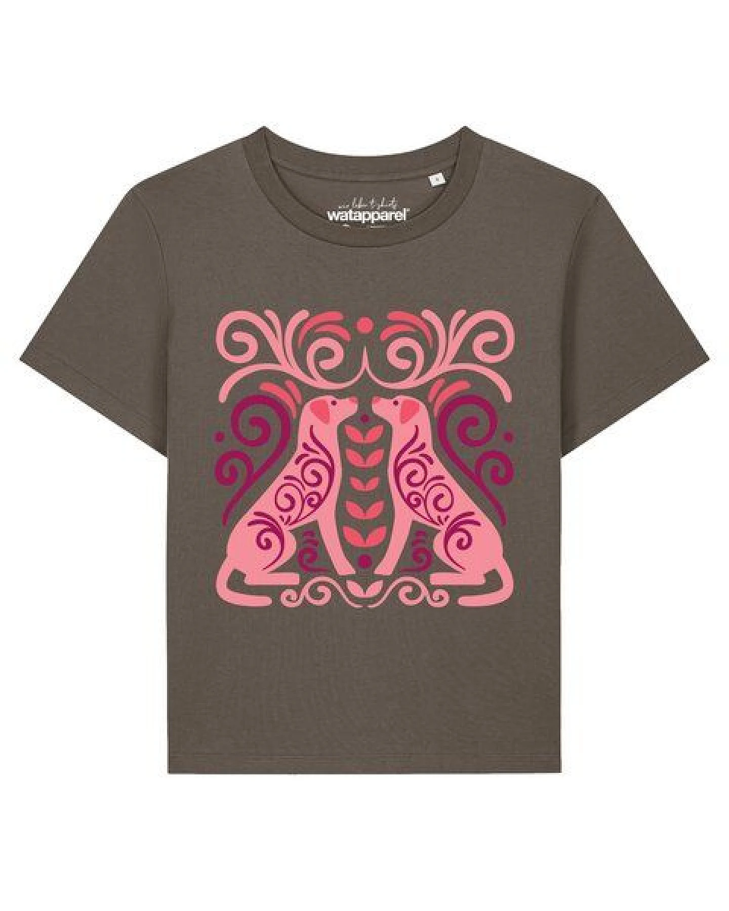 watapparel T-Shirt Frauen Hundeliebe – Ansicht 2