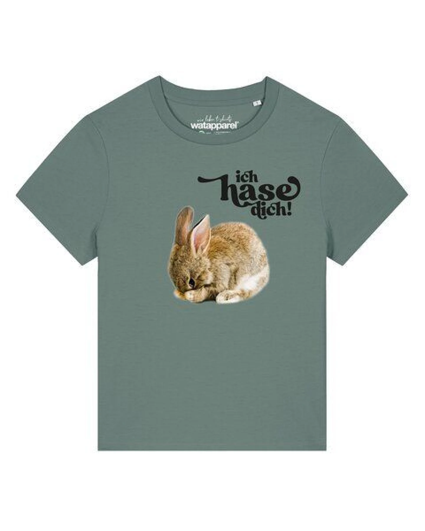 watapparel T-Shirt Frauen Ich hase dich! – Ansicht 2
