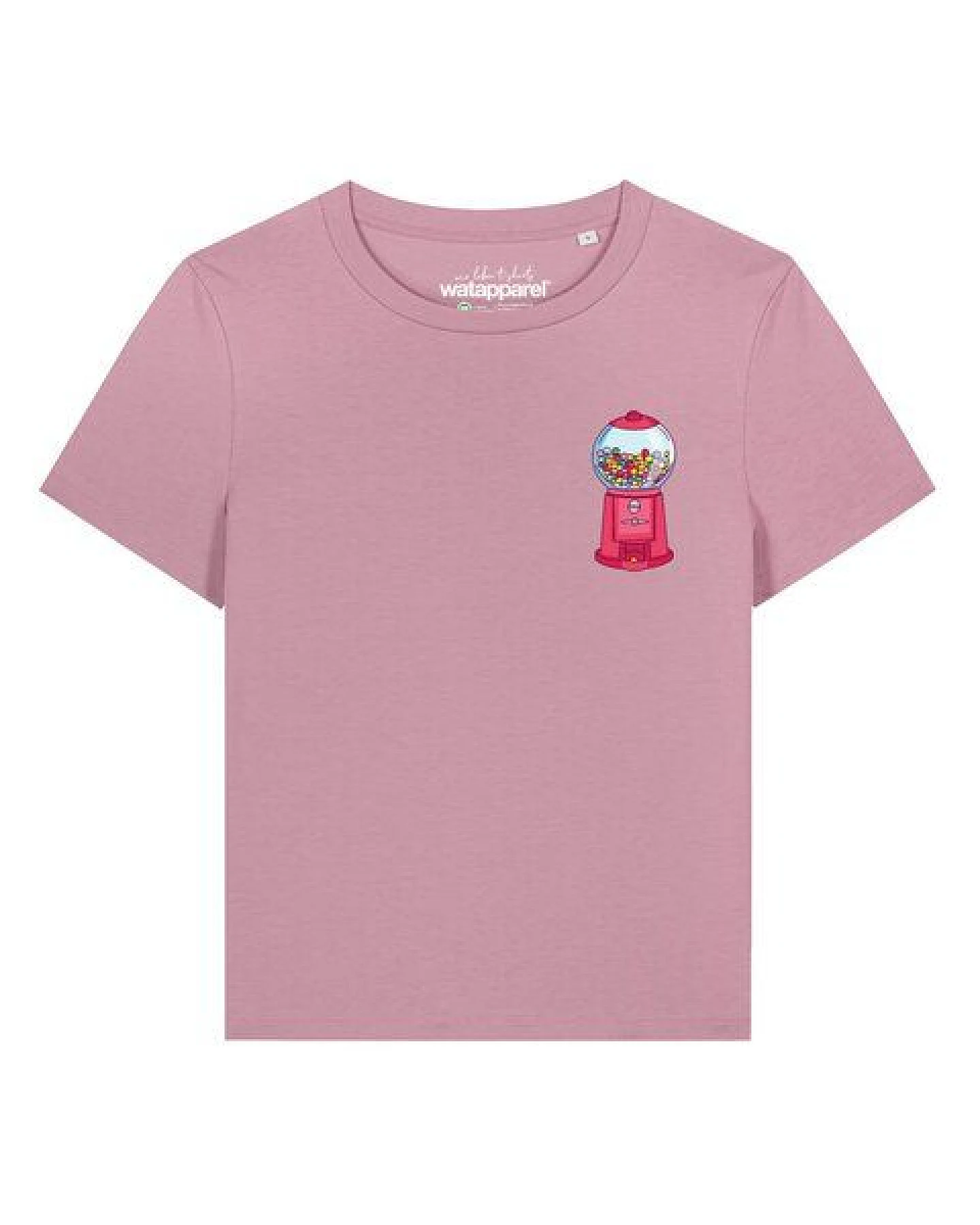 watapparel T-Shirt Frauen Kaugummiautomat – Ansicht 2