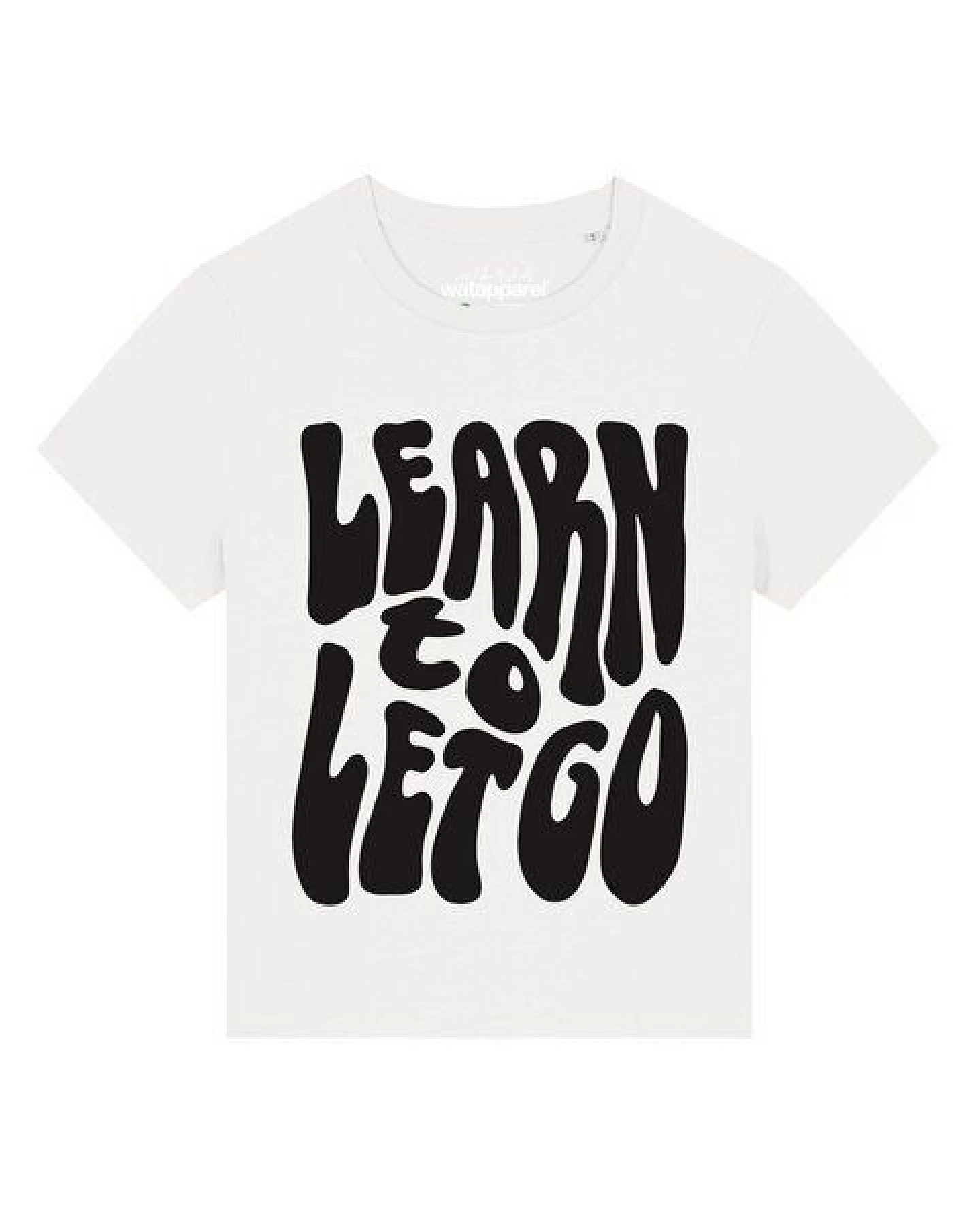 watapparel T-Shirt Frauen Learn to let go – Ansicht 2