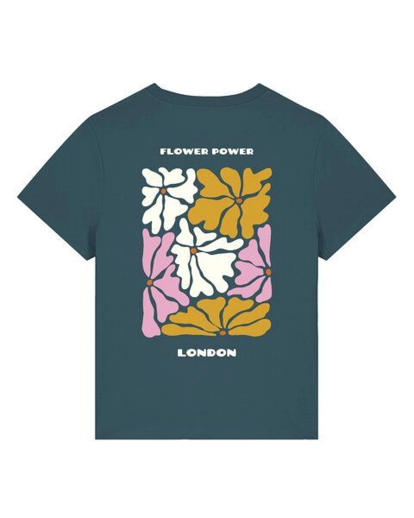 watapparel T-Shirt Frauen London Flora – Ansicht 4
