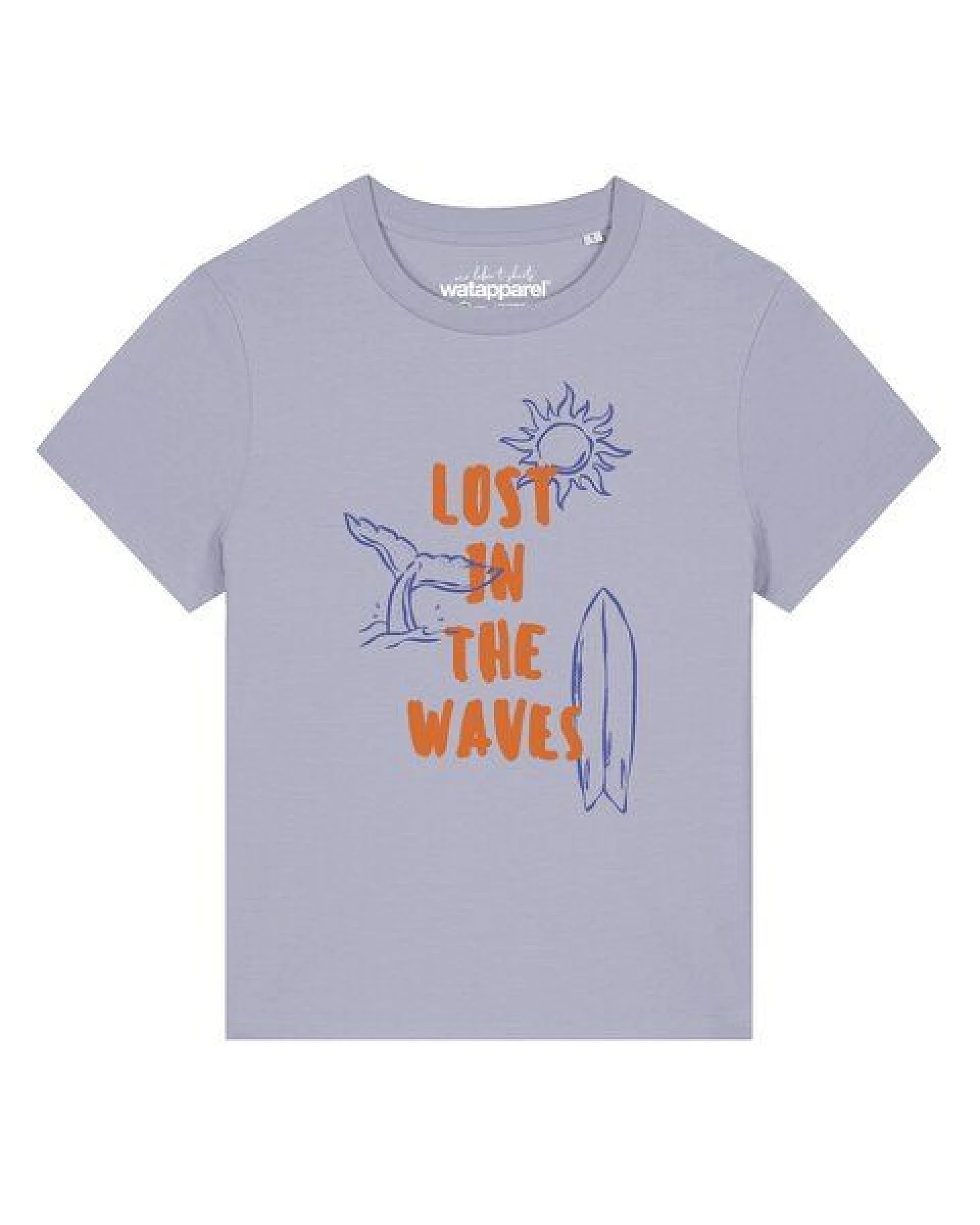 watapparel T-Shirt Frauen Lost in the waves – Ansicht 2