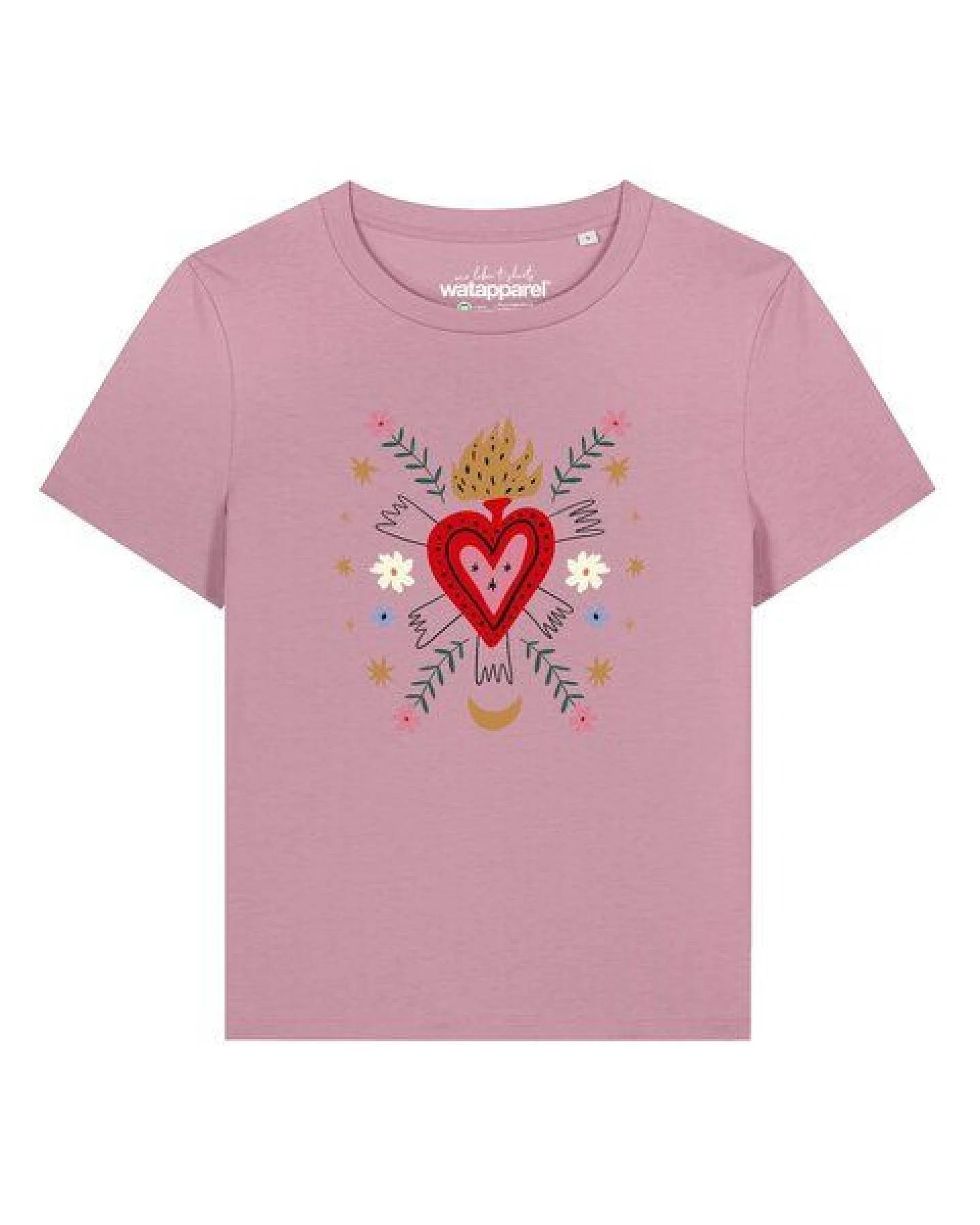 watapparel T-Shirt Frauen Love and flex – Ansicht 2