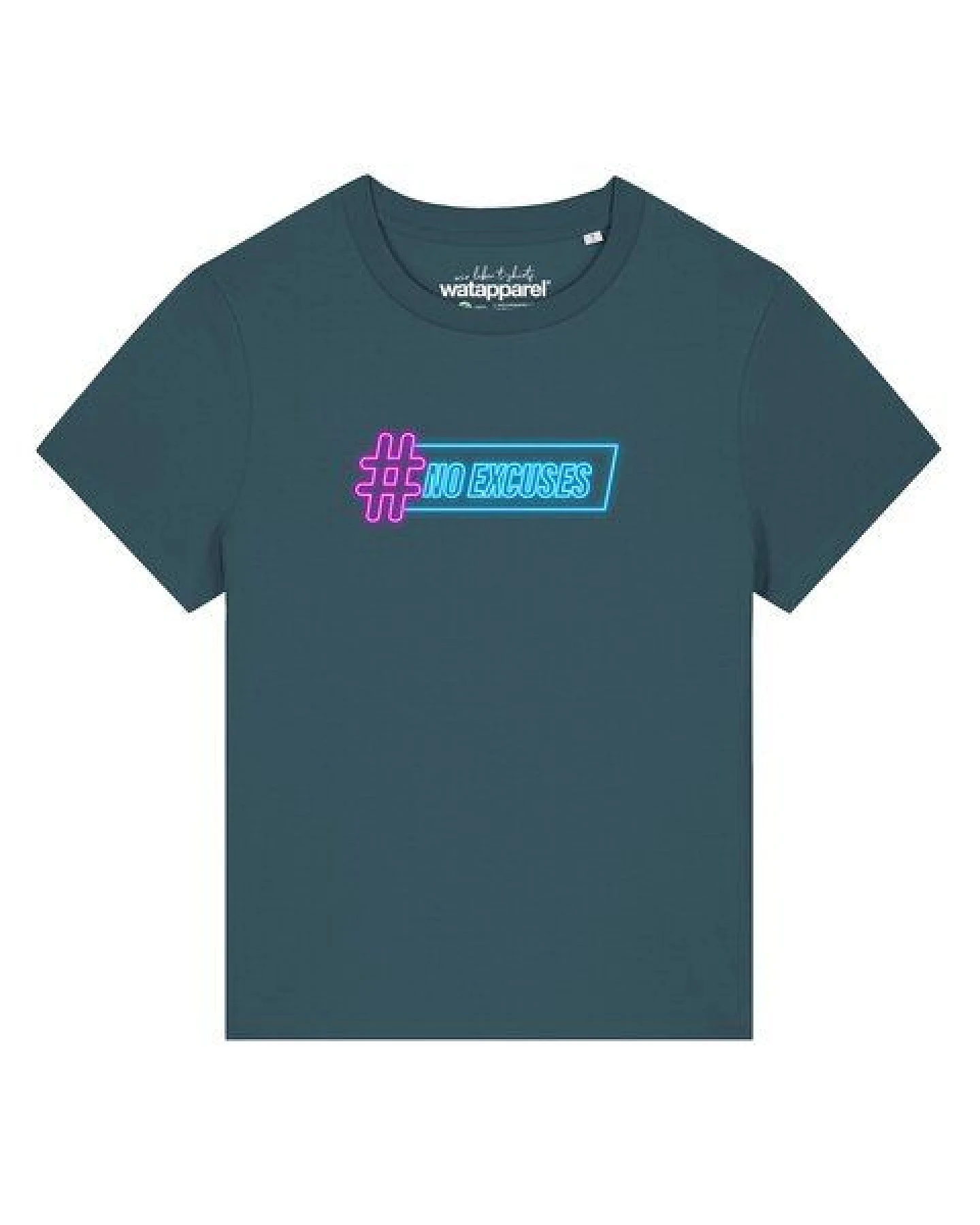 watapparel T-Shirt Frauen No Excuses – Ansicht 2