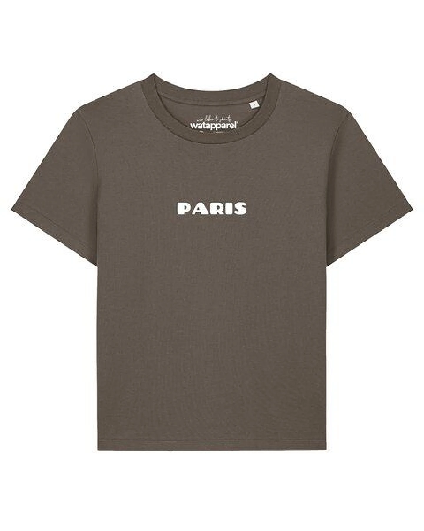 watapparel T-Shirt Frauen Paris Flora – Ansicht 3