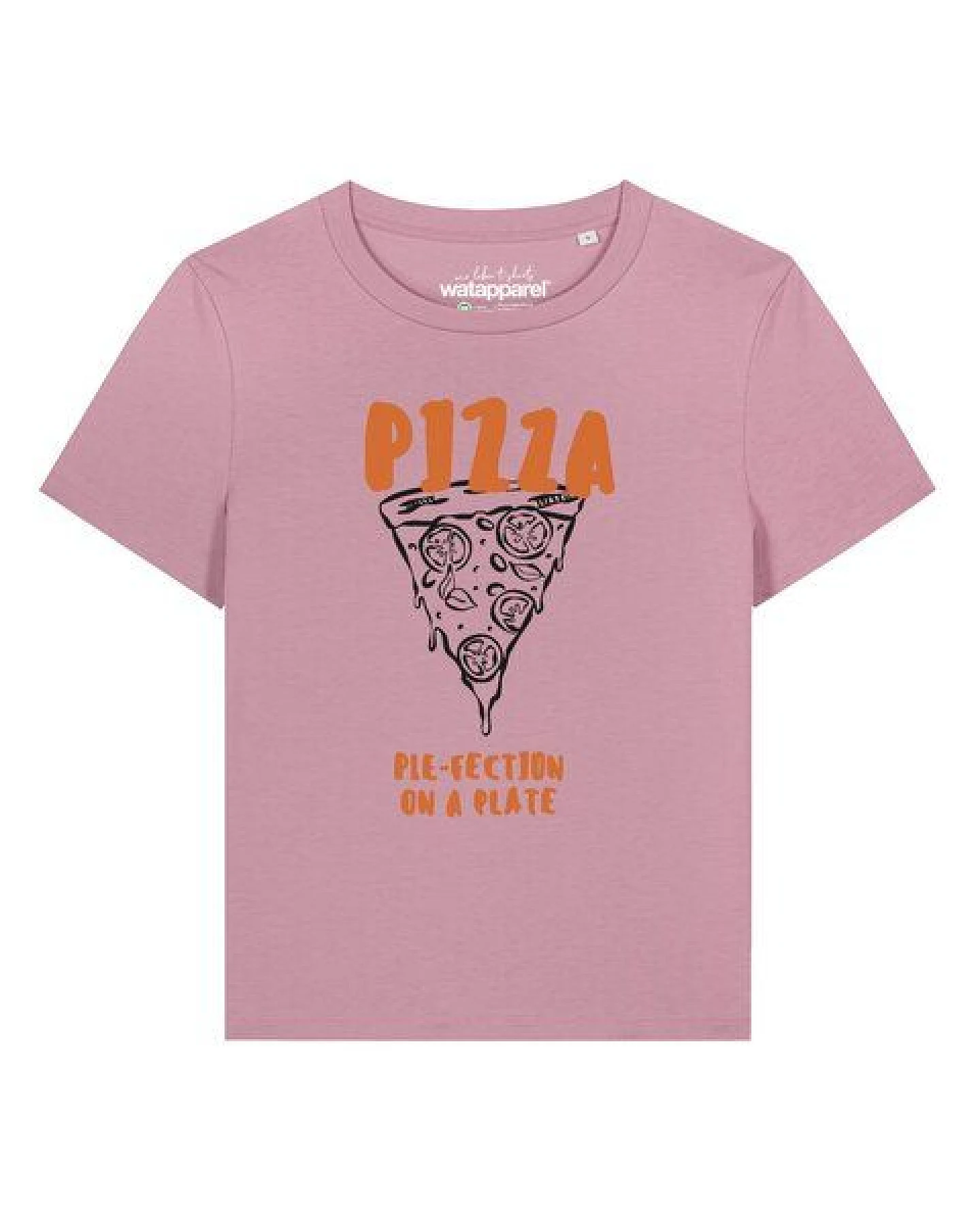 watapparel T-Shirt Frauen Pizza Perfection – Ansicht 2