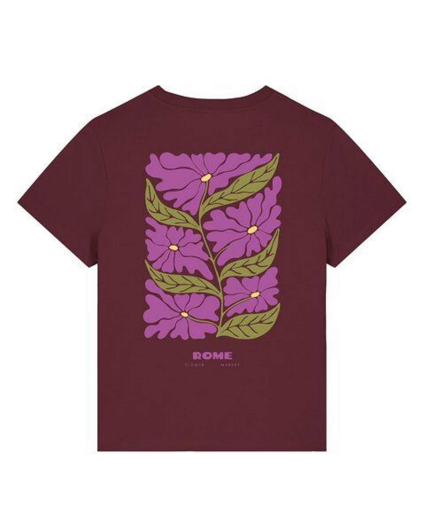 watapparel T-Shirt Frauen Rome Flora – Ansicht 4