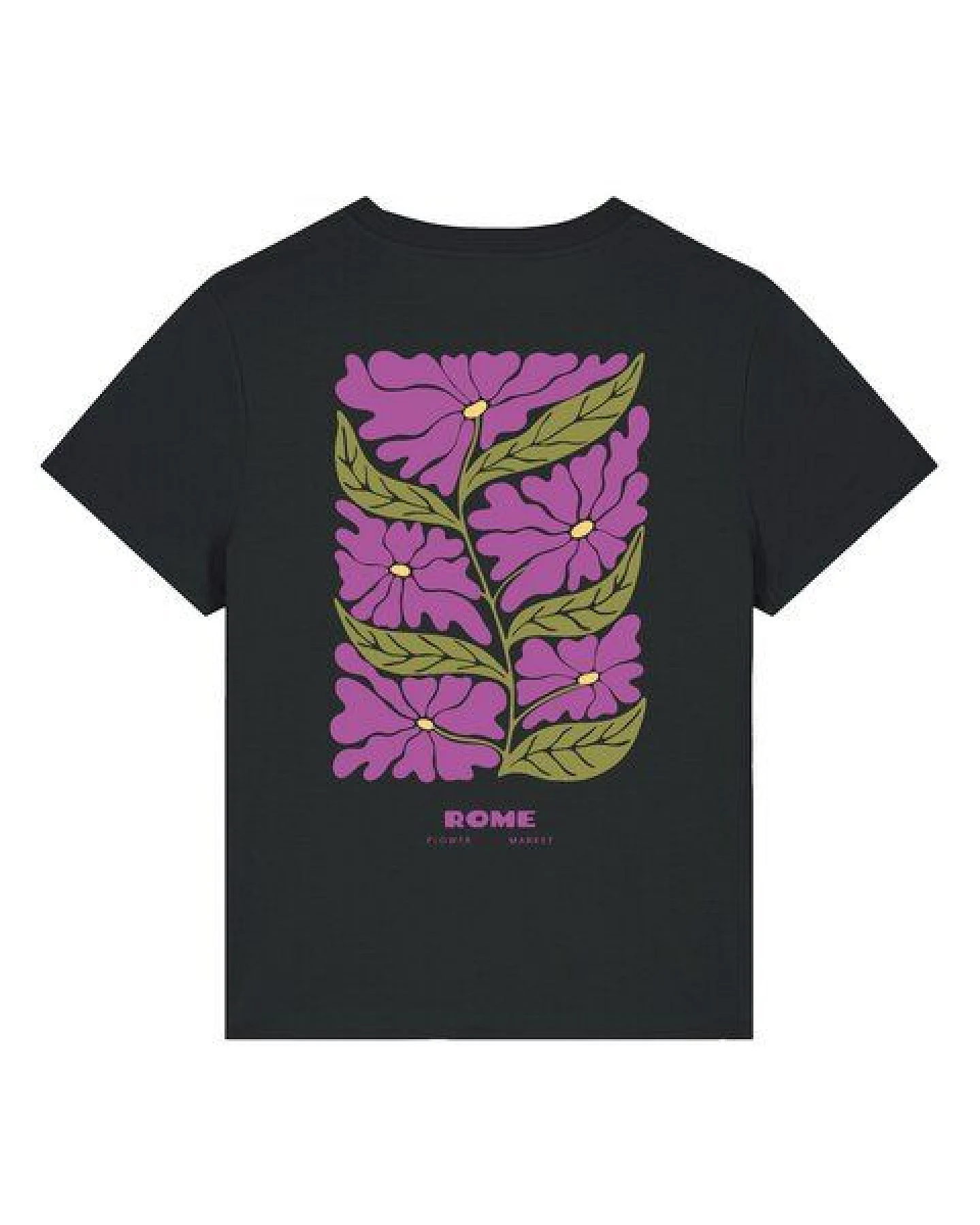 watapparel T-Shirt Frauen Rome Flora – Ansicht 4