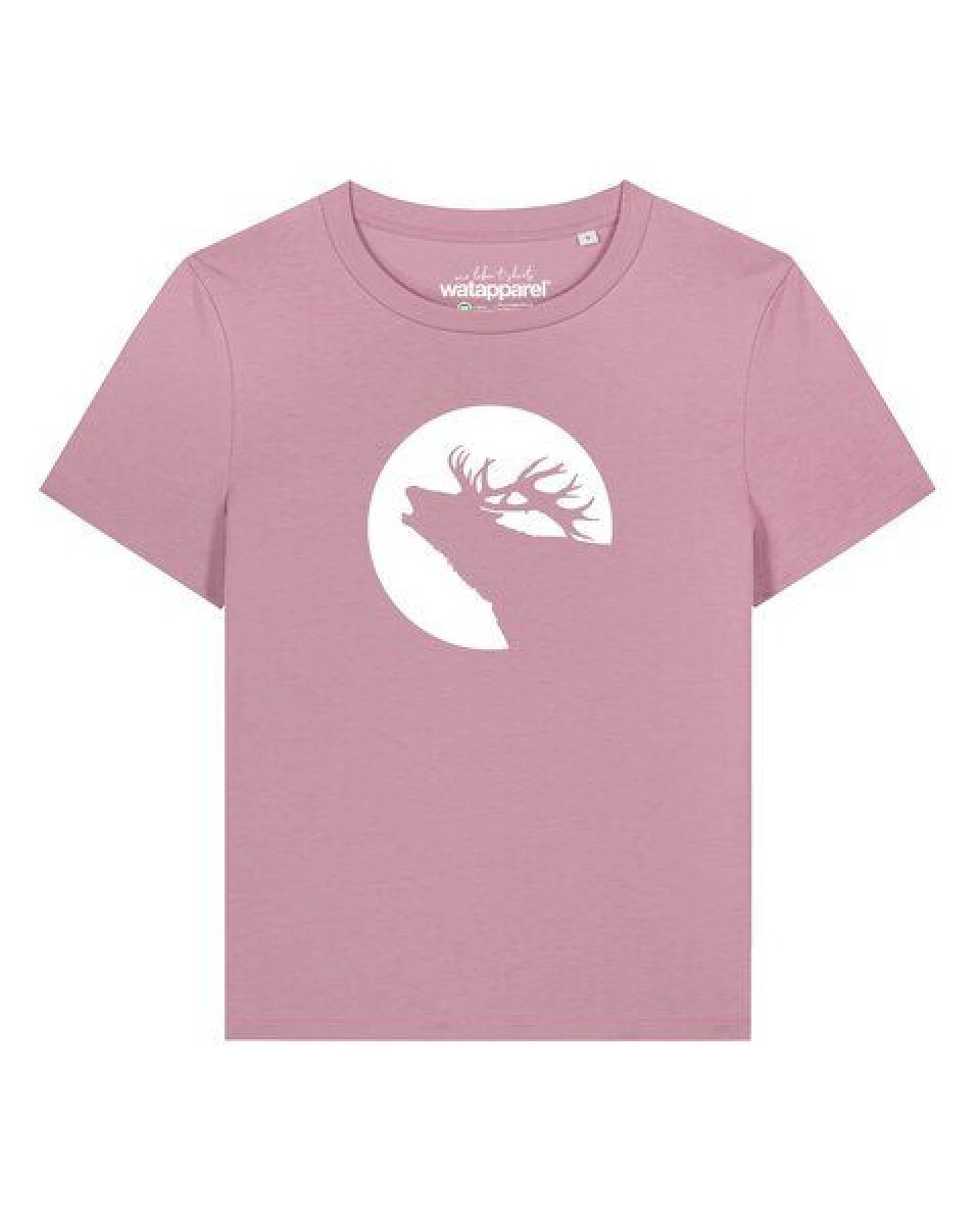 watapparel T-Shirt Frauen Röhrender Hirsch – Ansicht 2