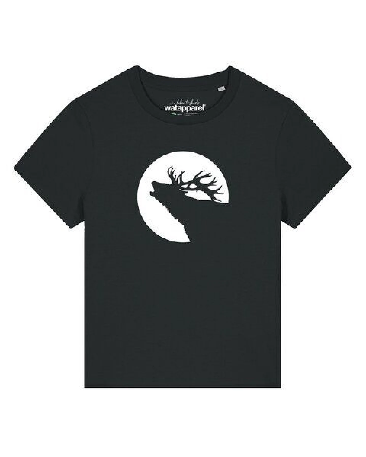 watapparel T-Shirt Frauen Röhrender Hirsch – Ansicht 2