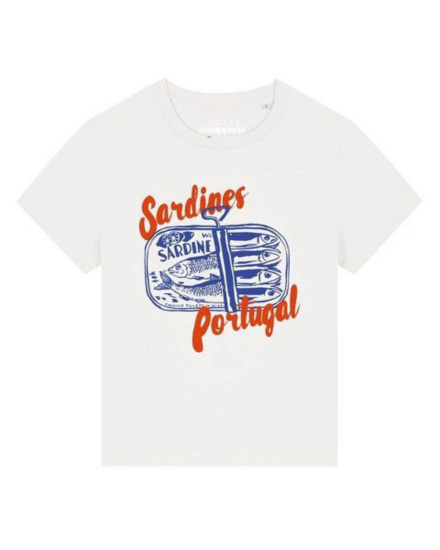 watapparel T-Shirt Frauen Sardines Portugal – Ansicht 2