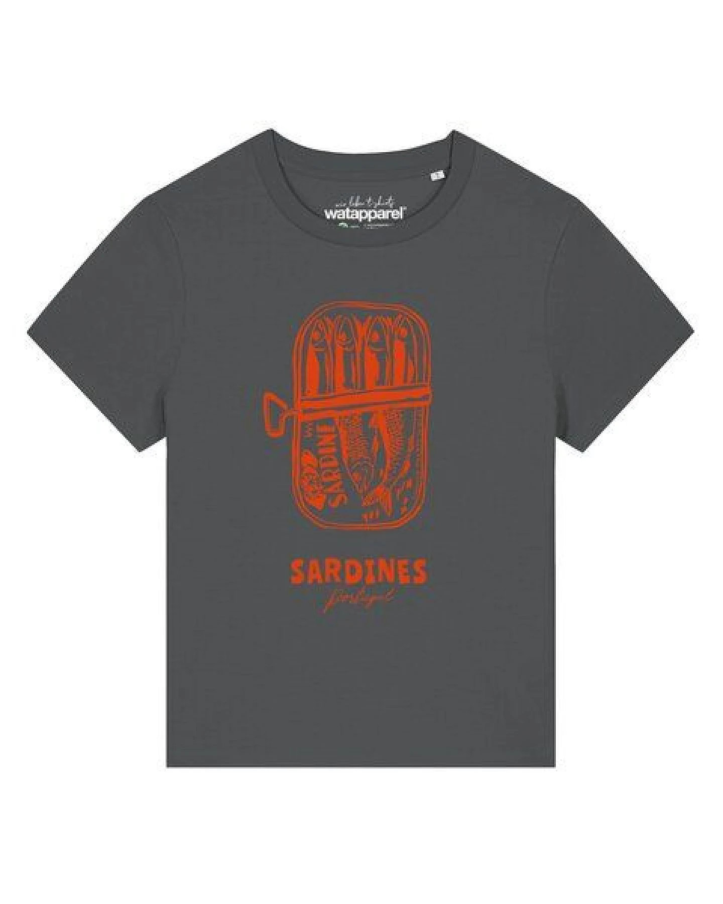 watapparel T-Shirt Frauen Sardines Portugal – Ansicht 2