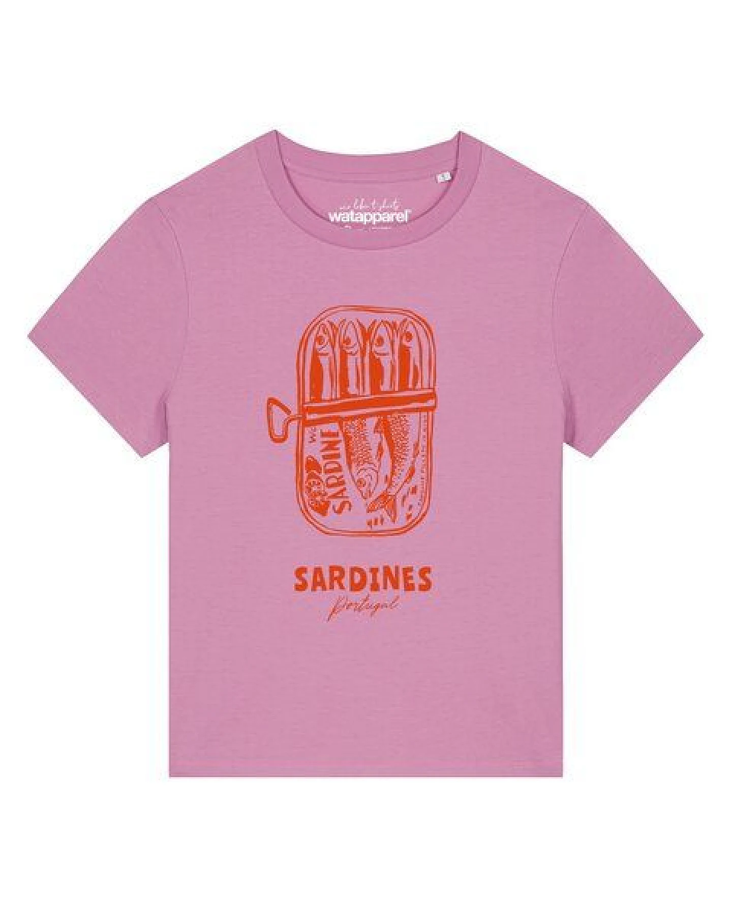 watapparel T-Shirt Frauen Sardines Portugal – Ansicht 2