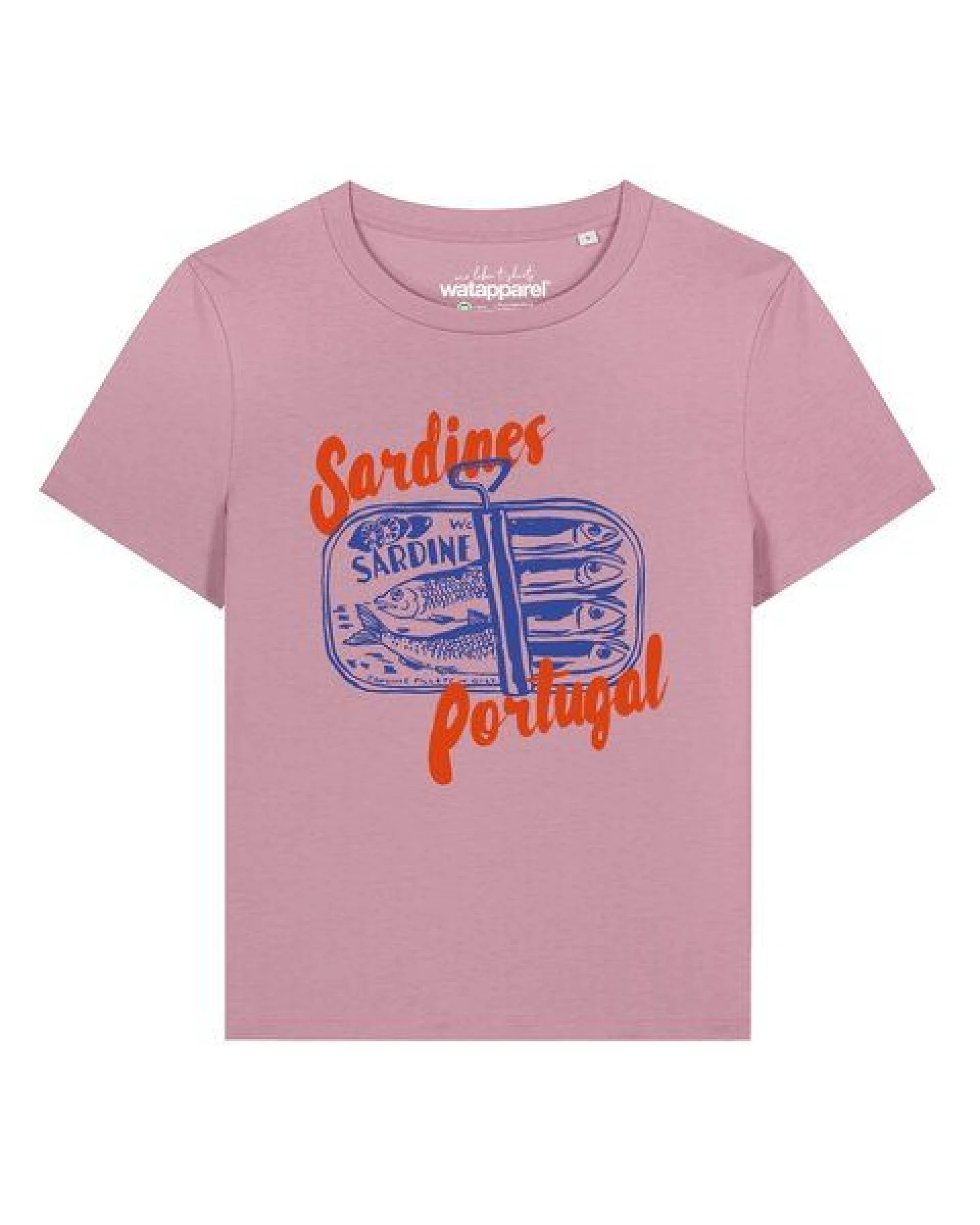 watapparel T-Shirt Frauen Sardines Portugal – Ansicht 2
