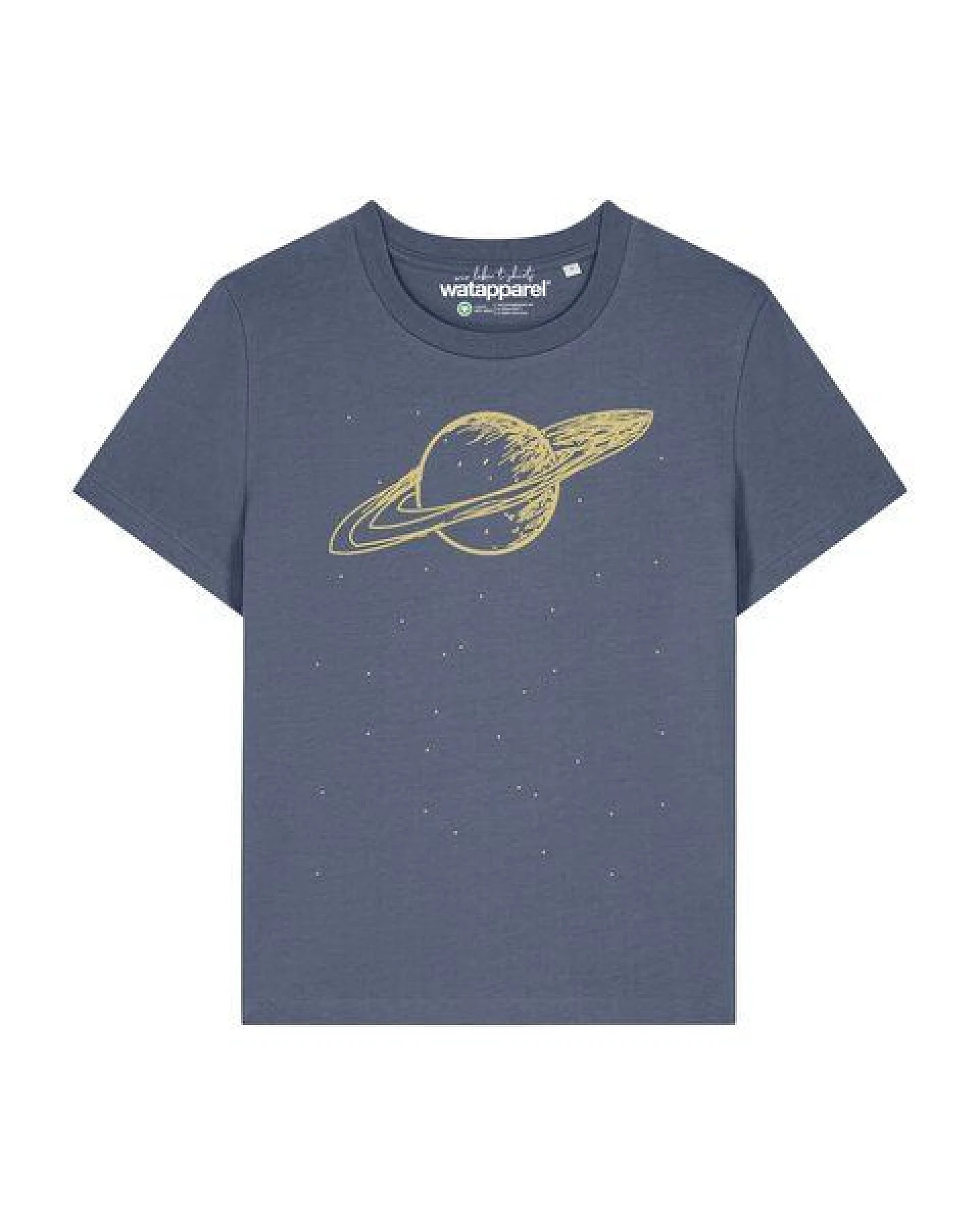 watapparel T-Shirt Frauen Saturn – Ansicht 2