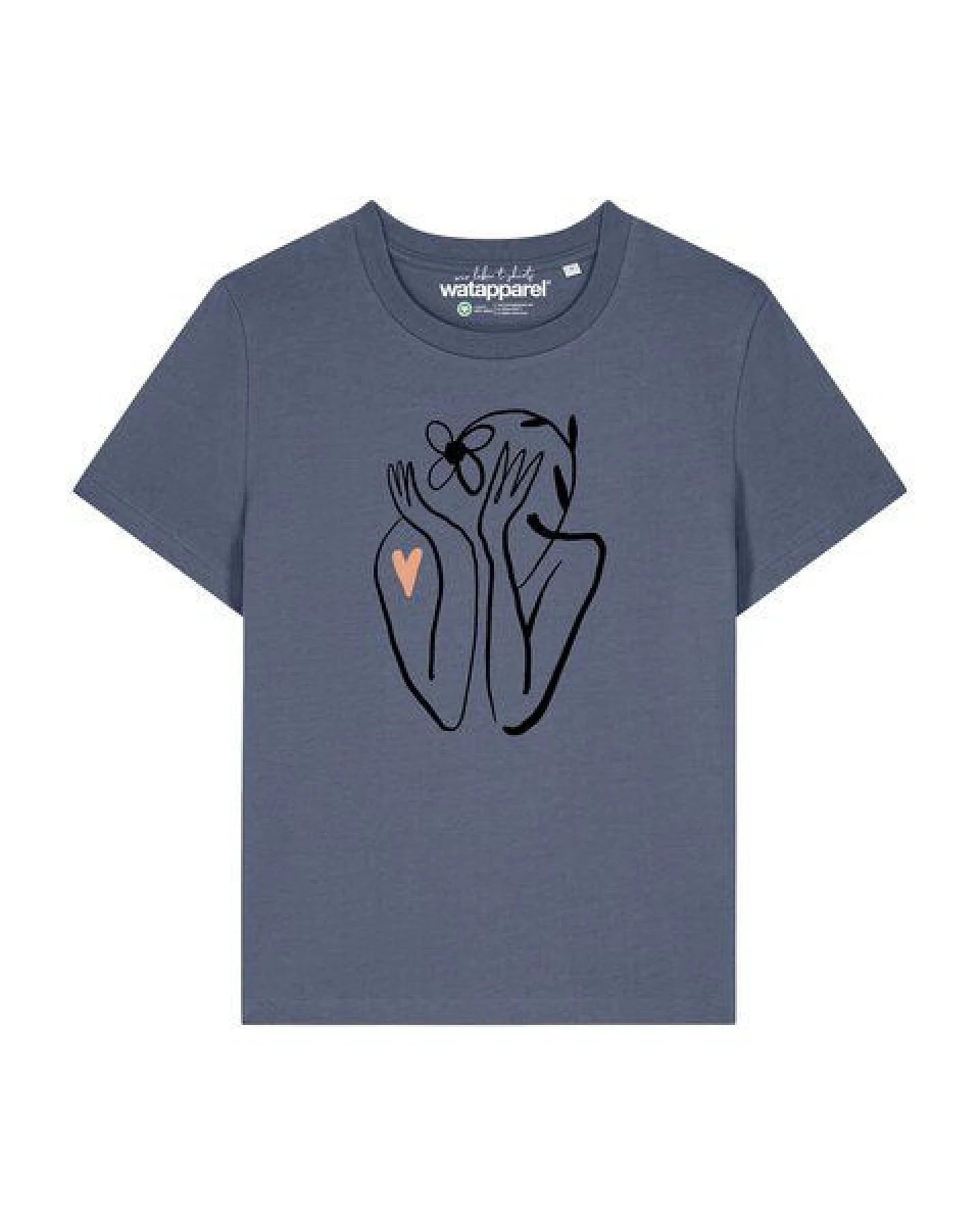 watapparel T-Shirt Frauen Self love – Ansicht 2