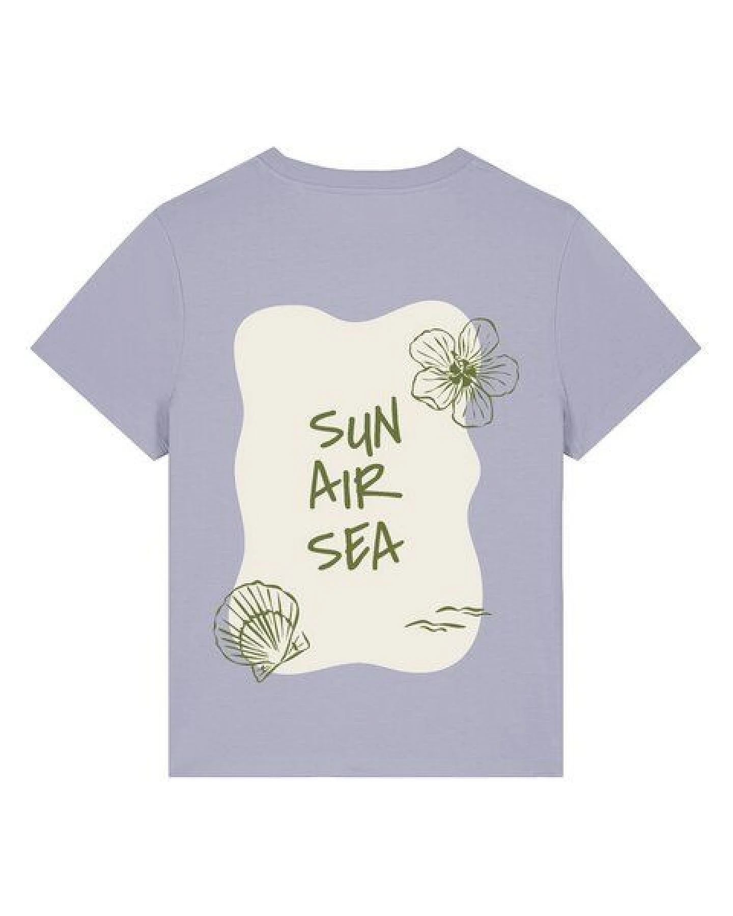 watapparel T-Shirt Frauen Sun Air Sea – Ansicht 4