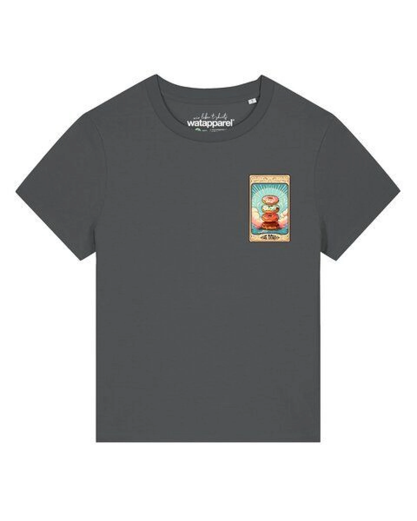 watapparel T-Shirt Frauen Tarot The Donut – Ansicht 2
